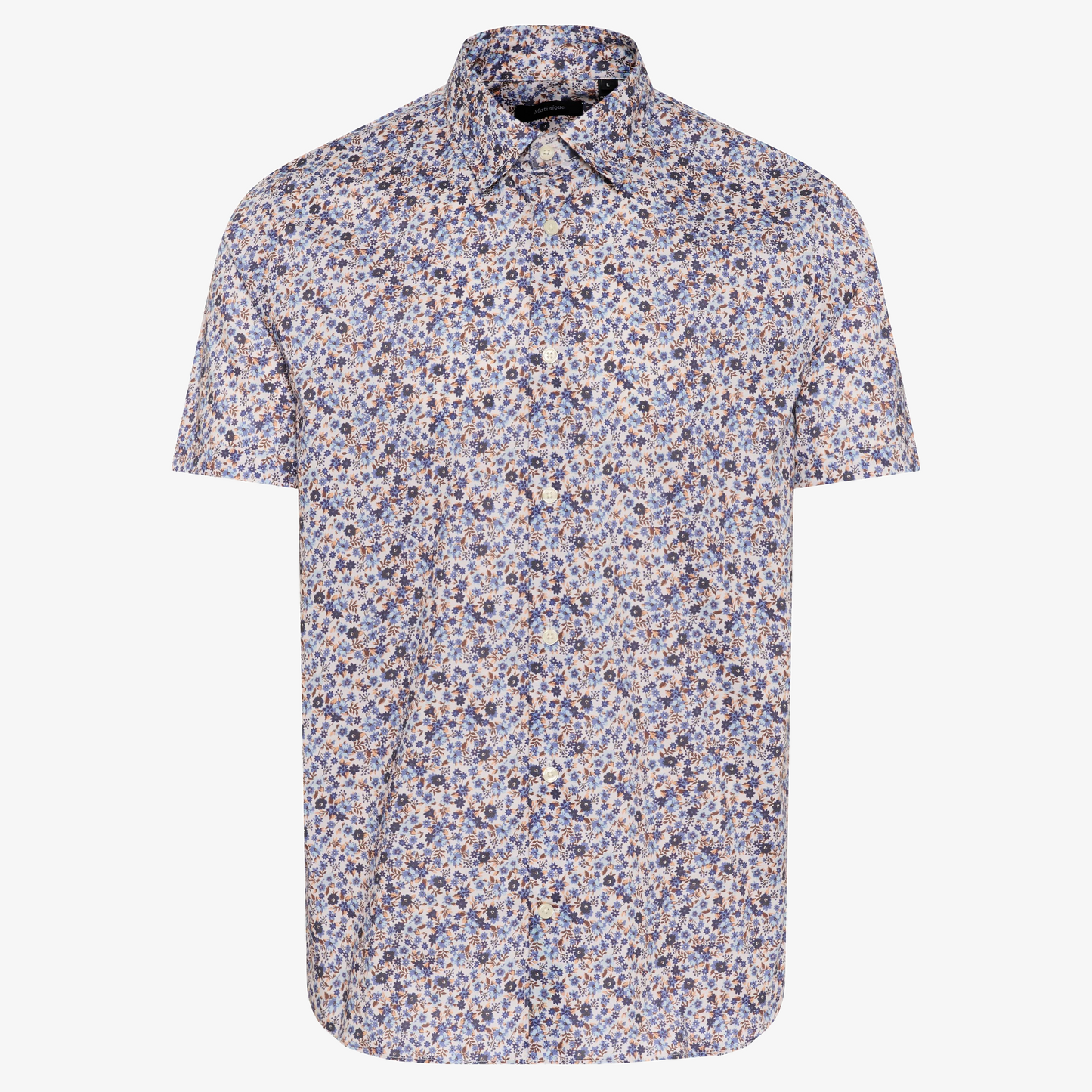 Matinique Matrostol Floral Print Short Sleeve Shirt - Pacific Coast
