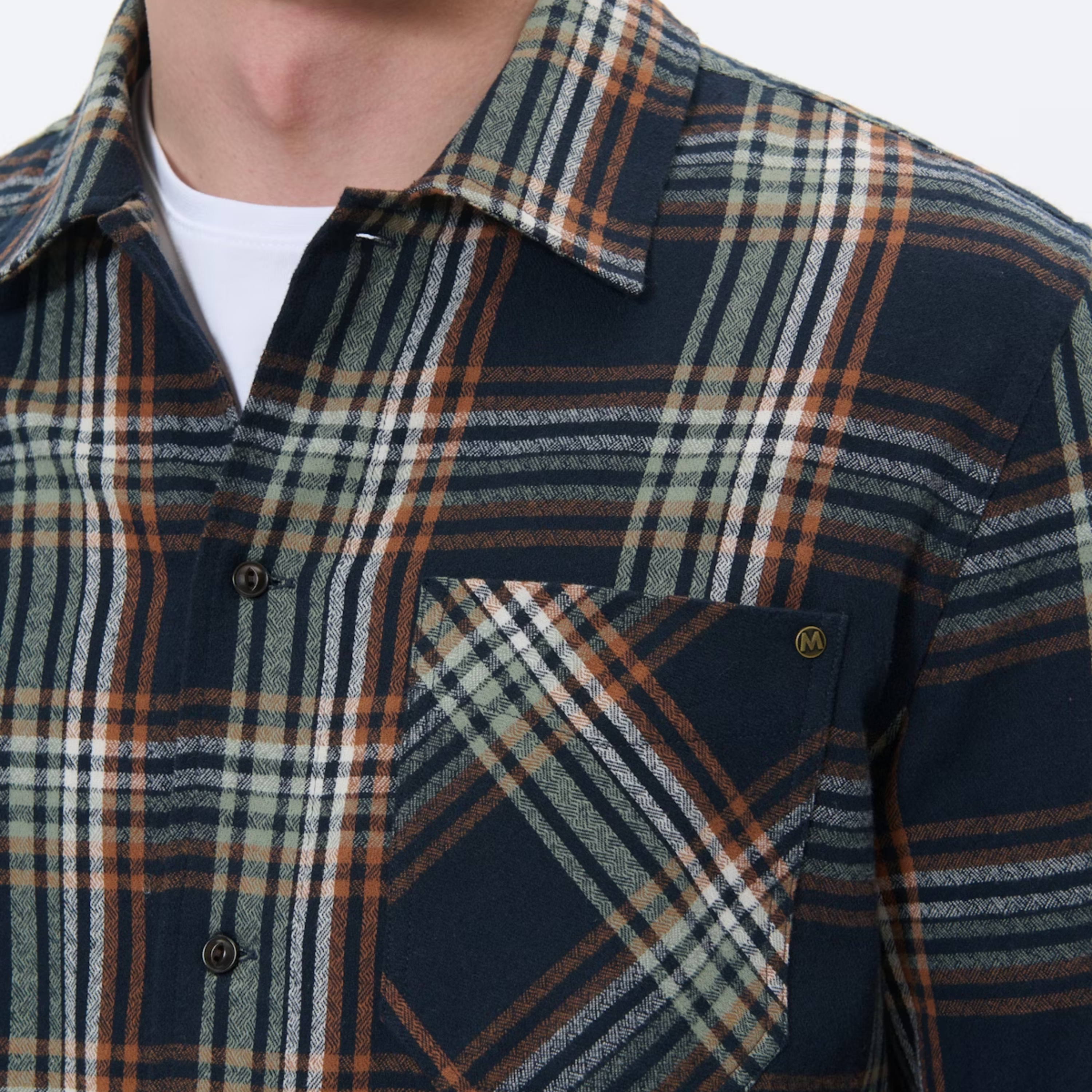 Matinique Mapelton N Heritage Overshirt - Dark Navy