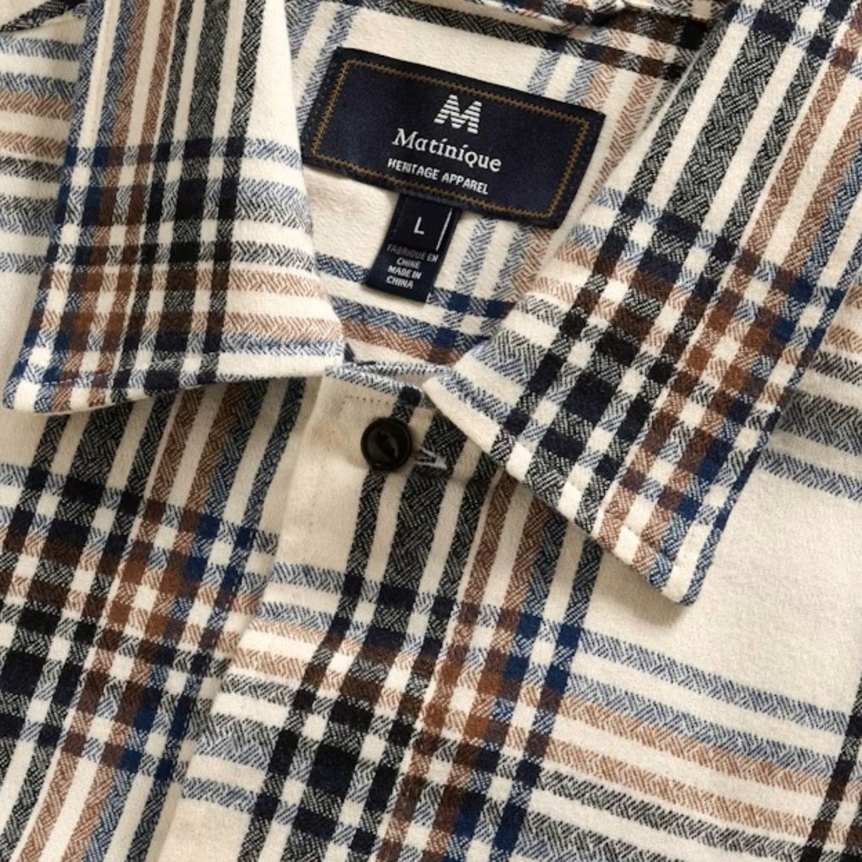 Matinique Mapelton N Heritage Overshirt - Dust Blue