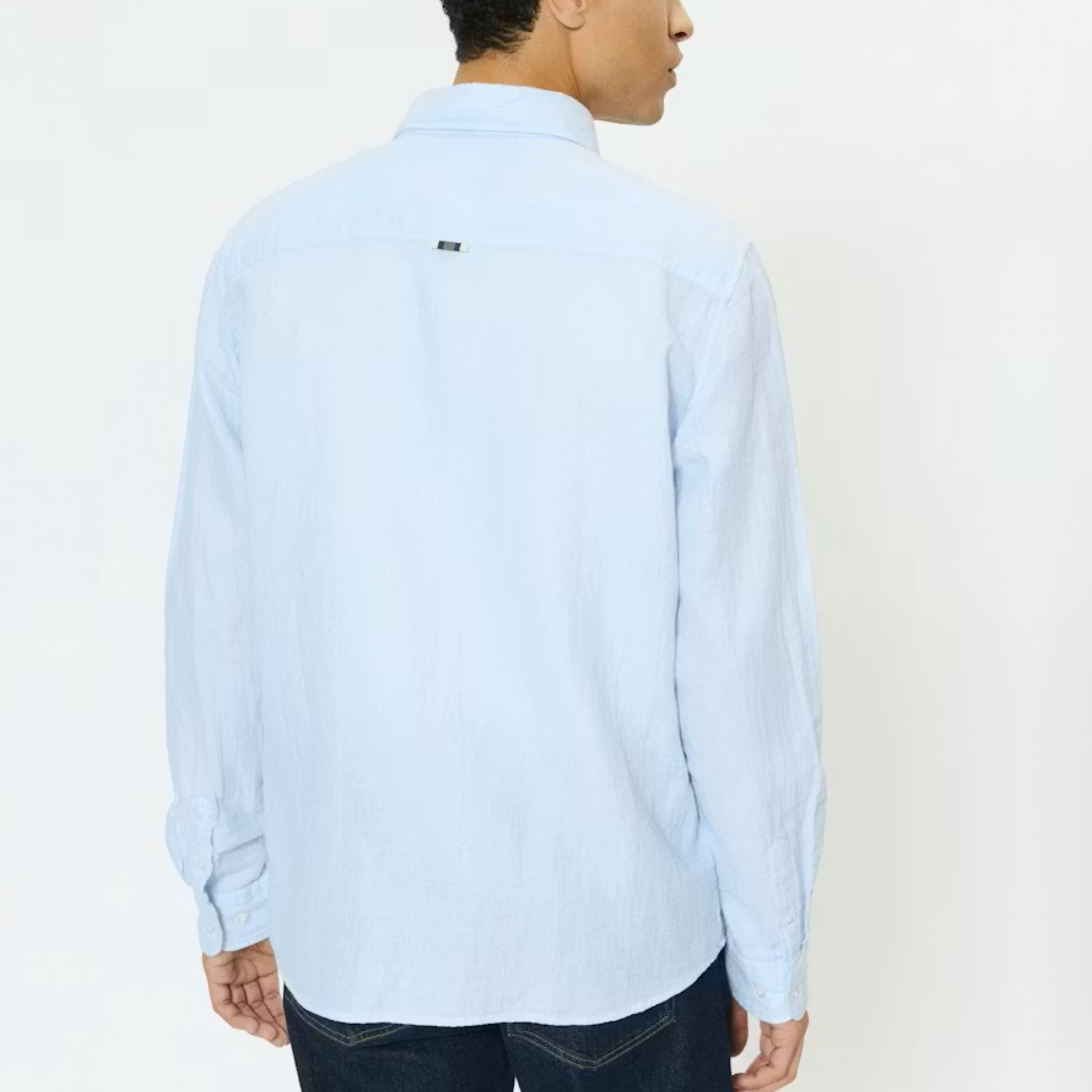Matinique Machristaldo Heritage Cotton Shirt - Chambray Blue