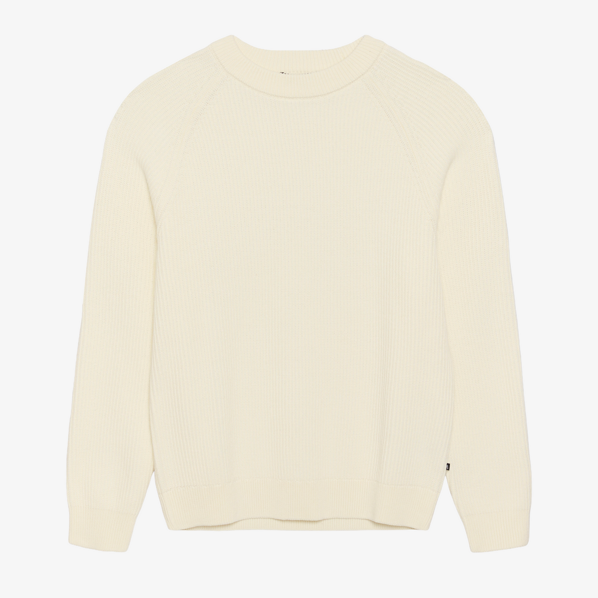 Matinique Mahellson Ribbed Knit Crew Jumper - Off White