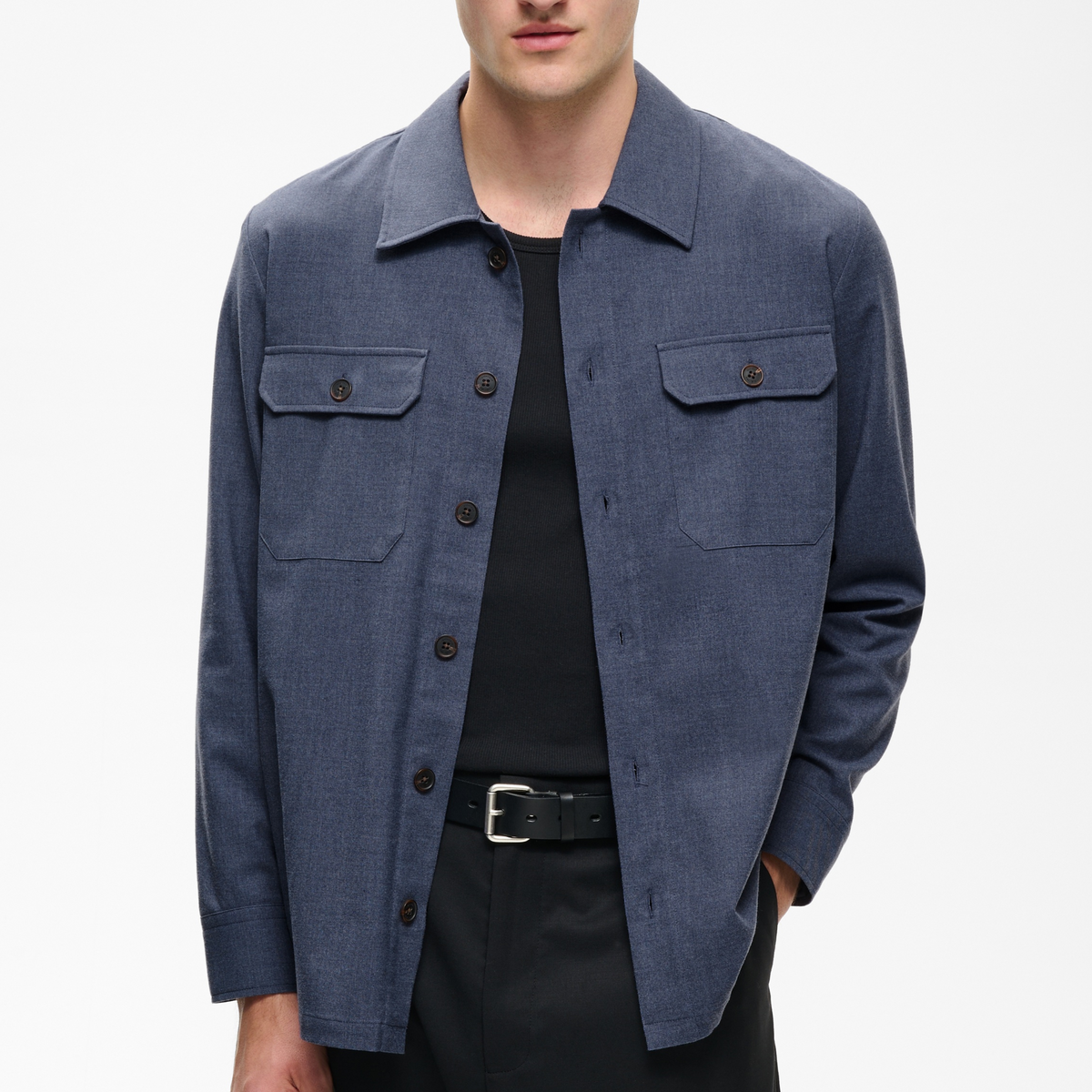 Matinique MAdamo Overshirt - Blue Nights
