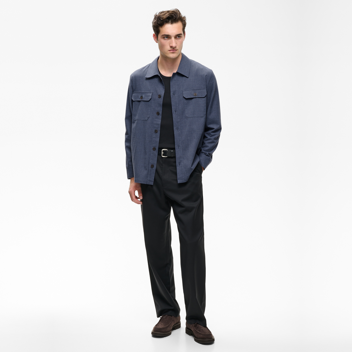 Matinique MAdamo Overshirt - Blue Nights