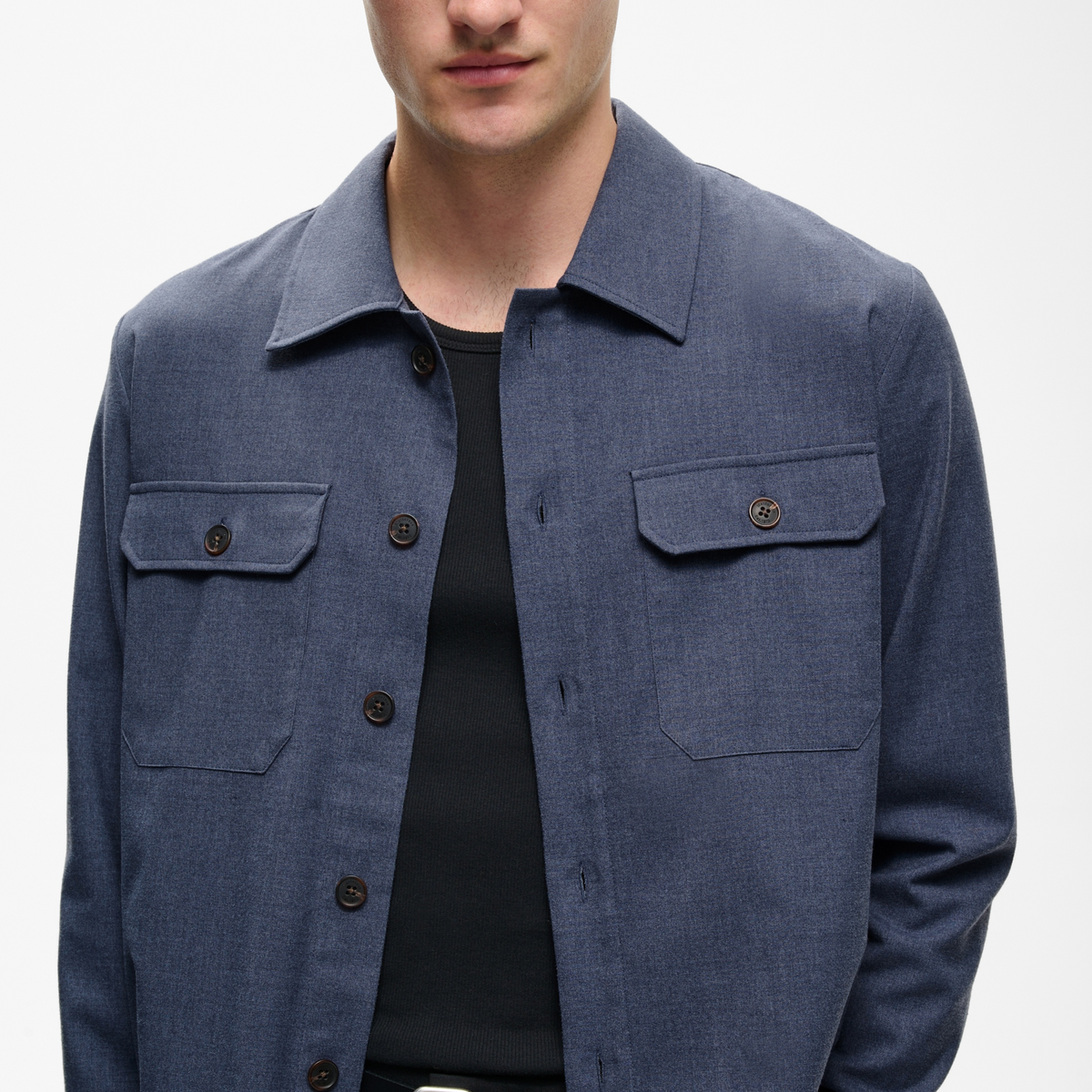 Matinique MAdamo Overshirt - Blue Nights