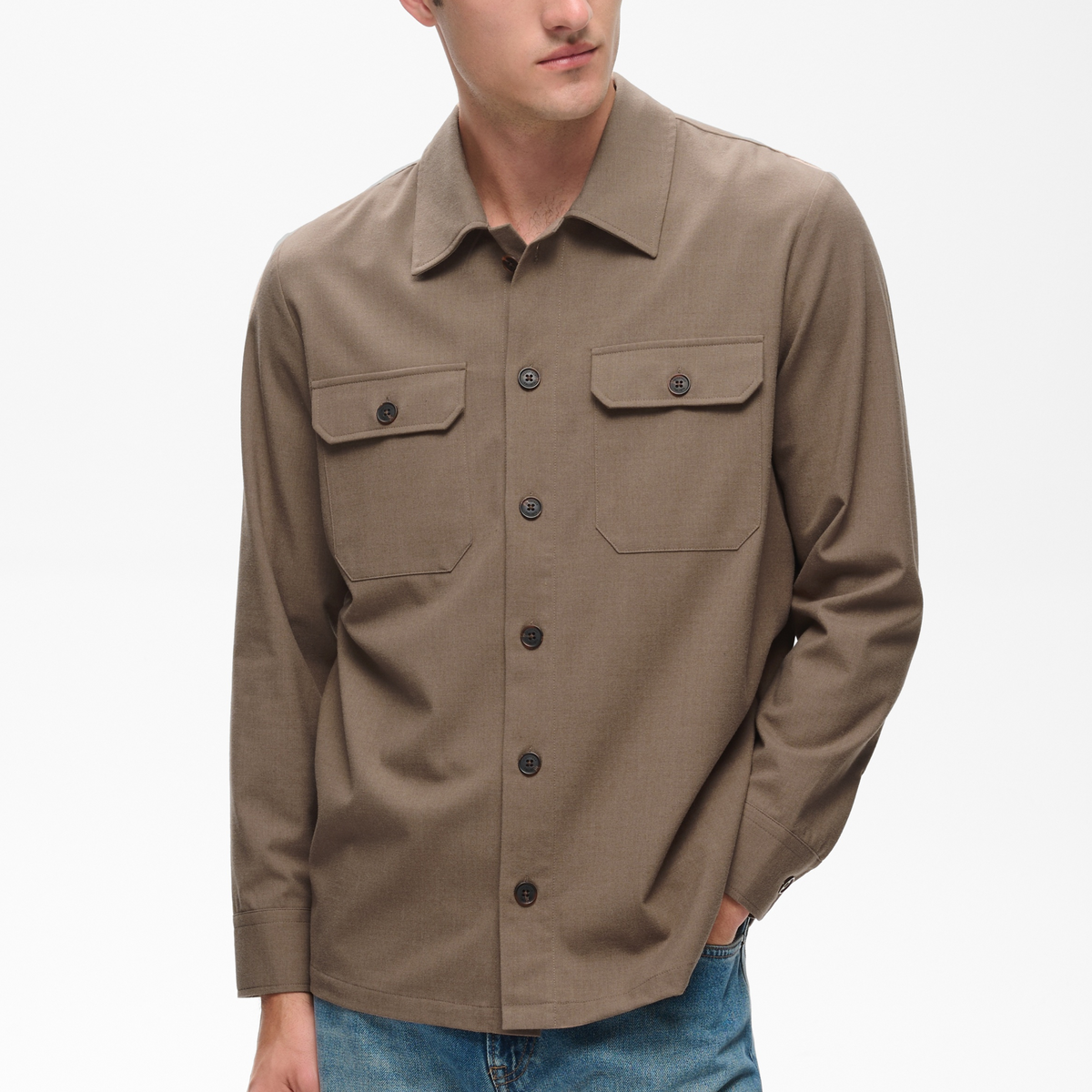 Matinique MAdamo Overshirt - Kelp