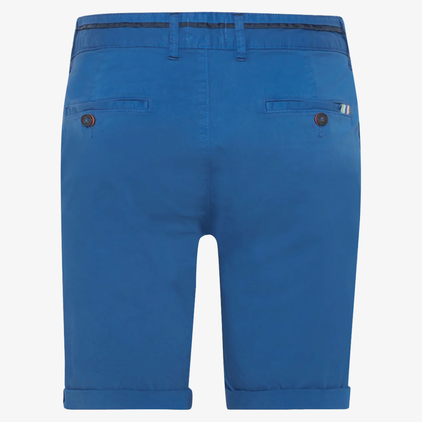 A Fish Named Fred Garment Dye Bermuda Shorts - Cobalt Blue