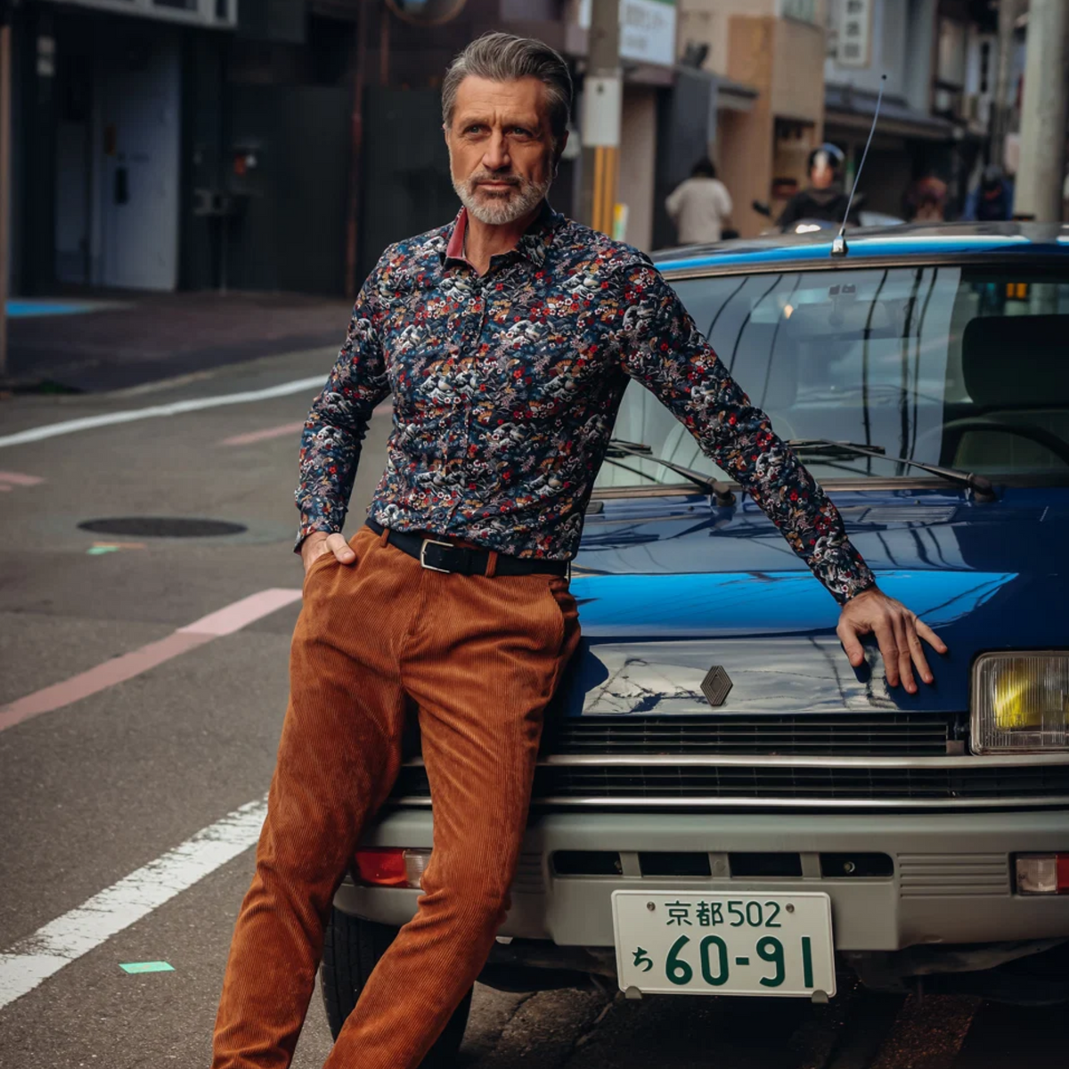 A Fish Named Fred Japanese Story Printed Shirt - Multi