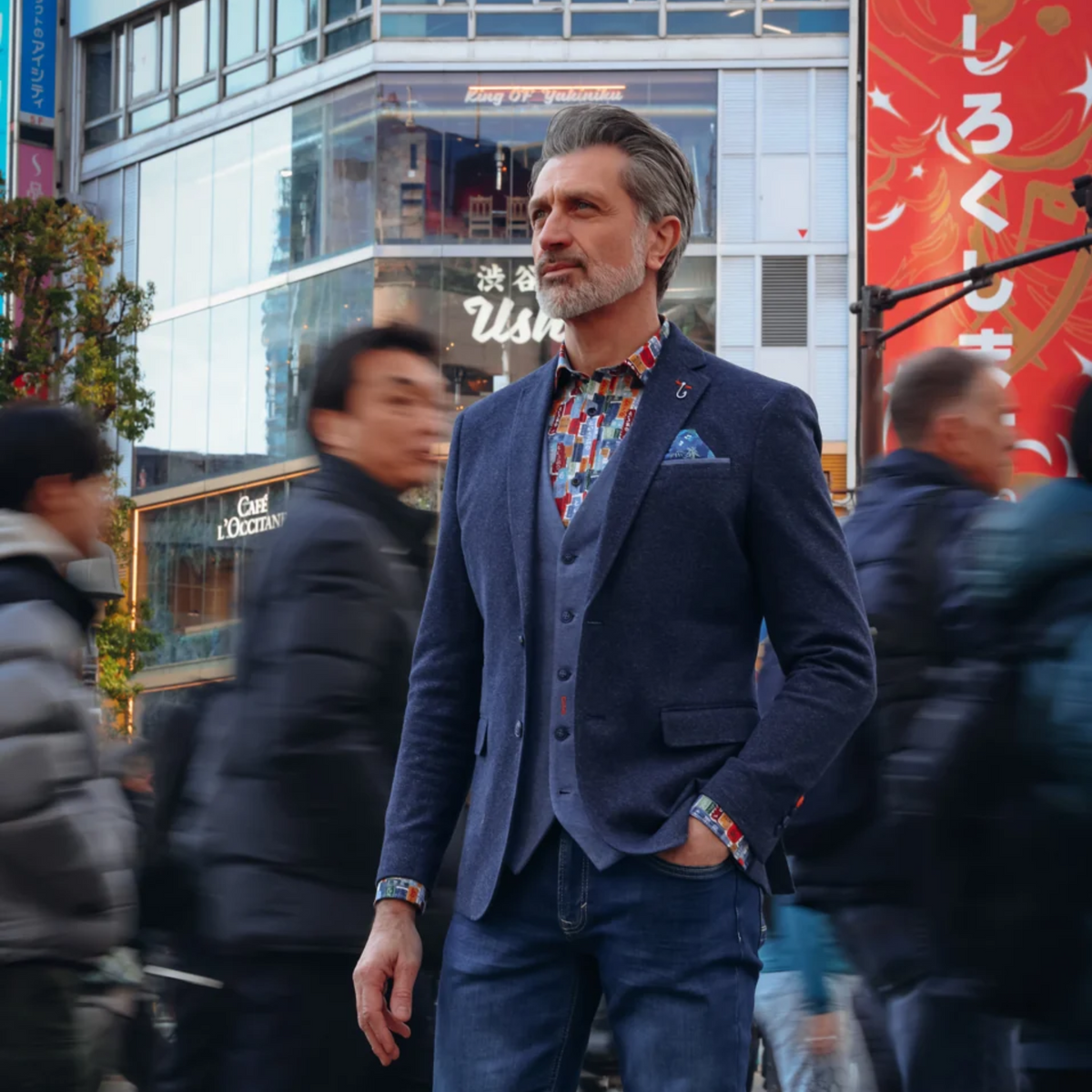 A Fish Named Fred Pique Blazer - Navy