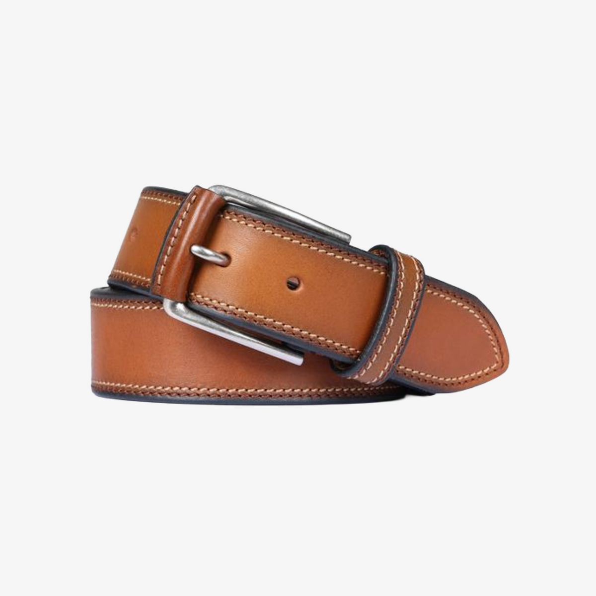 Miguel Bellido 40mm Leather Jeans Belt - Brown