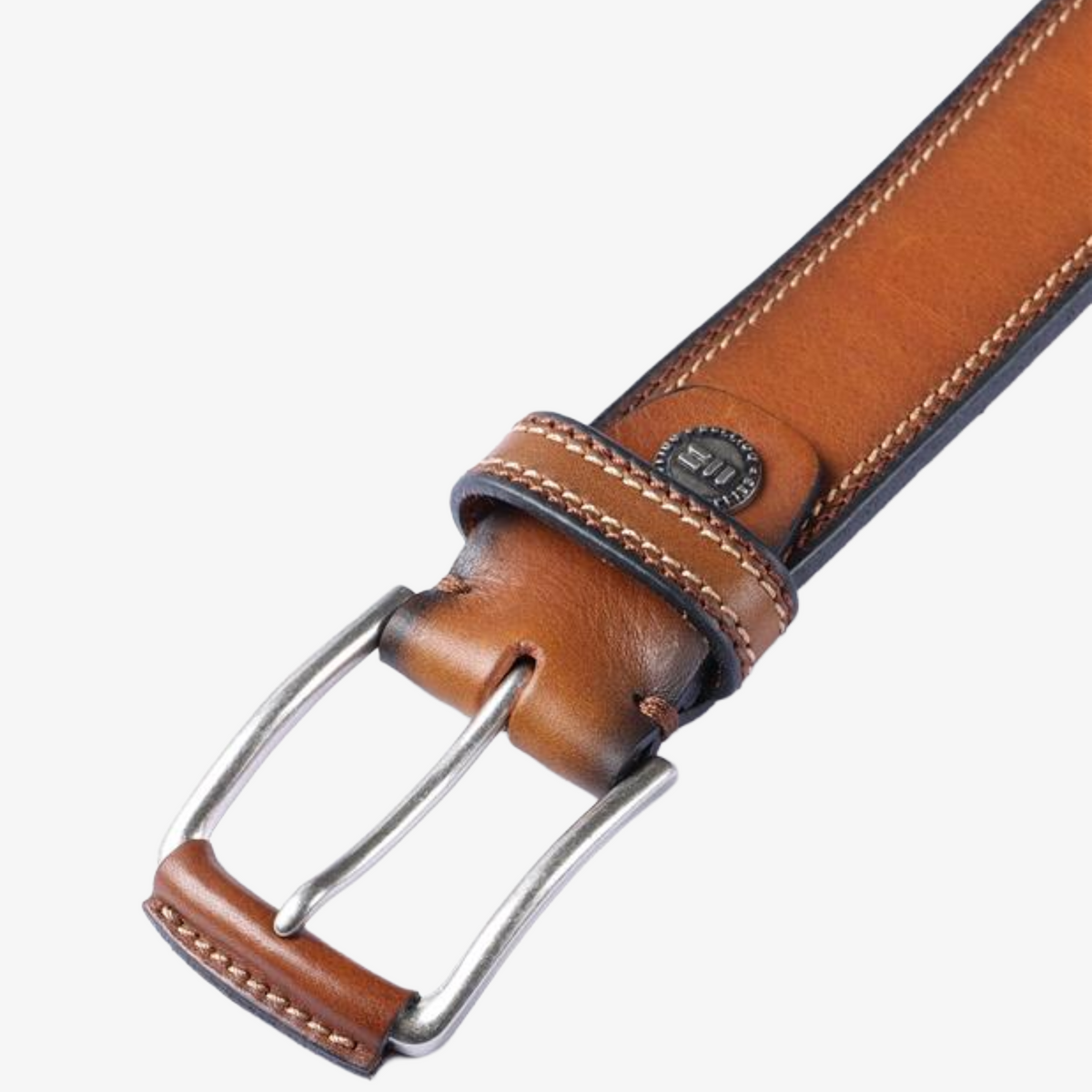 Miguel Bellido 40mm Leather Jeans Belt - Brown