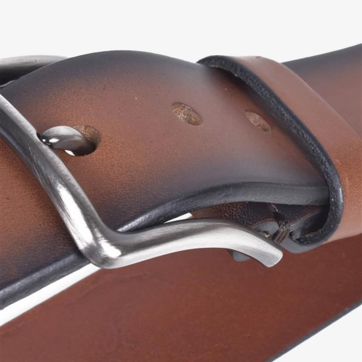 Miguel Bellido 40mm Leather Belt - Brown