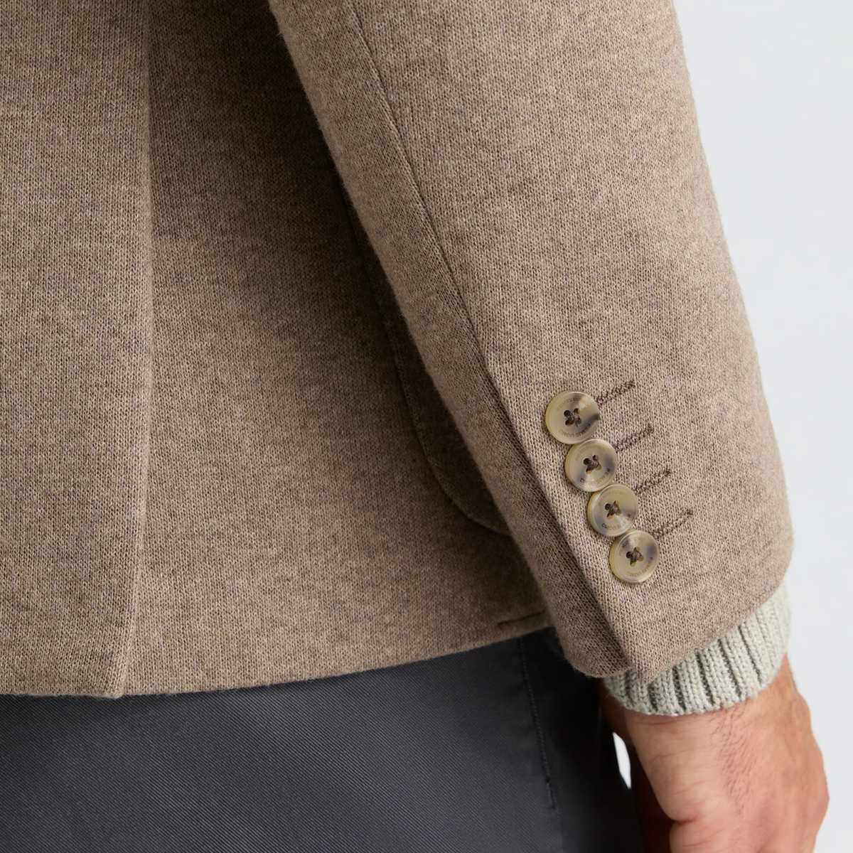 Remus Antoni Wool Blend Jacket - Beige
