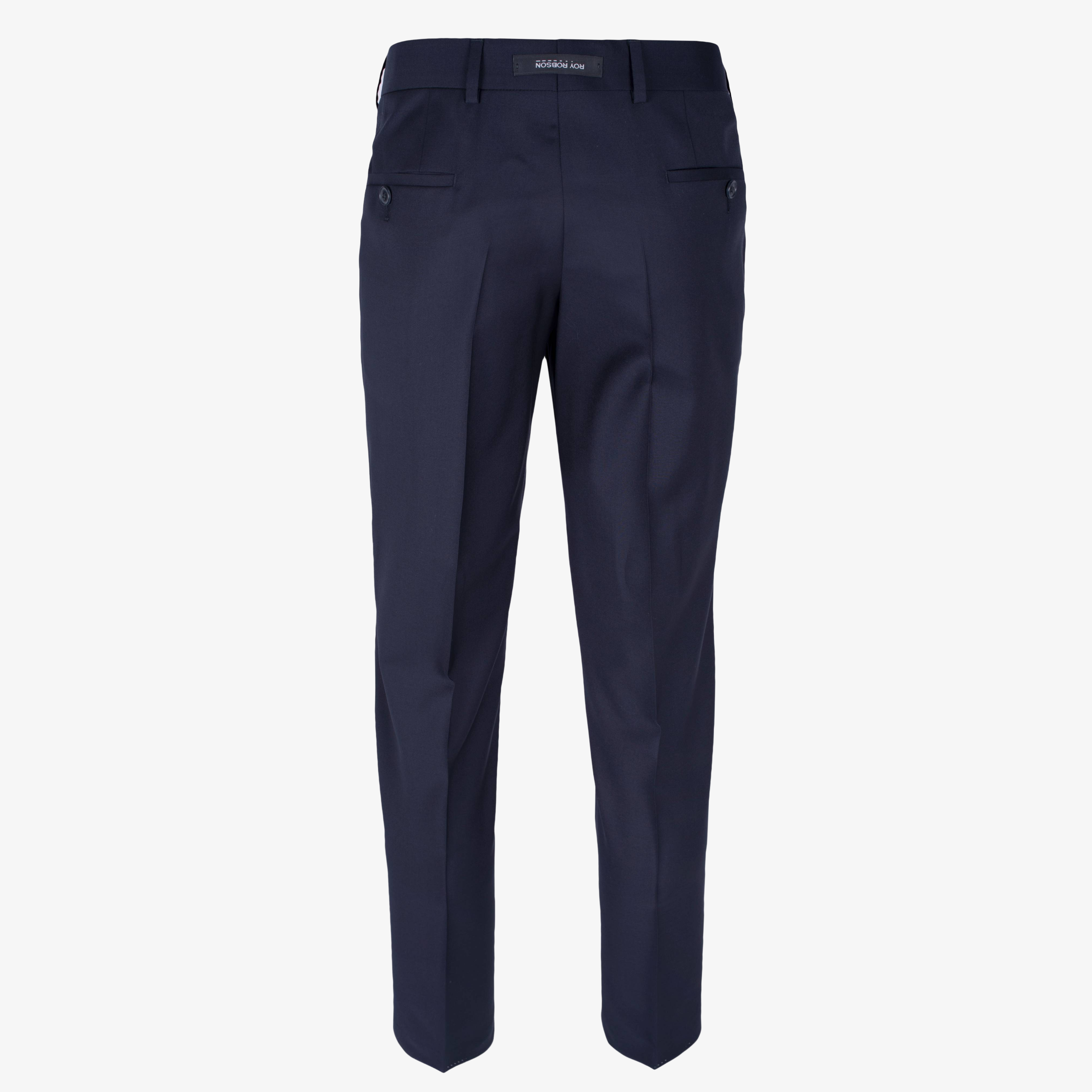 Roy Robson Regular Fit Freestyle Suit Trousers - Navy