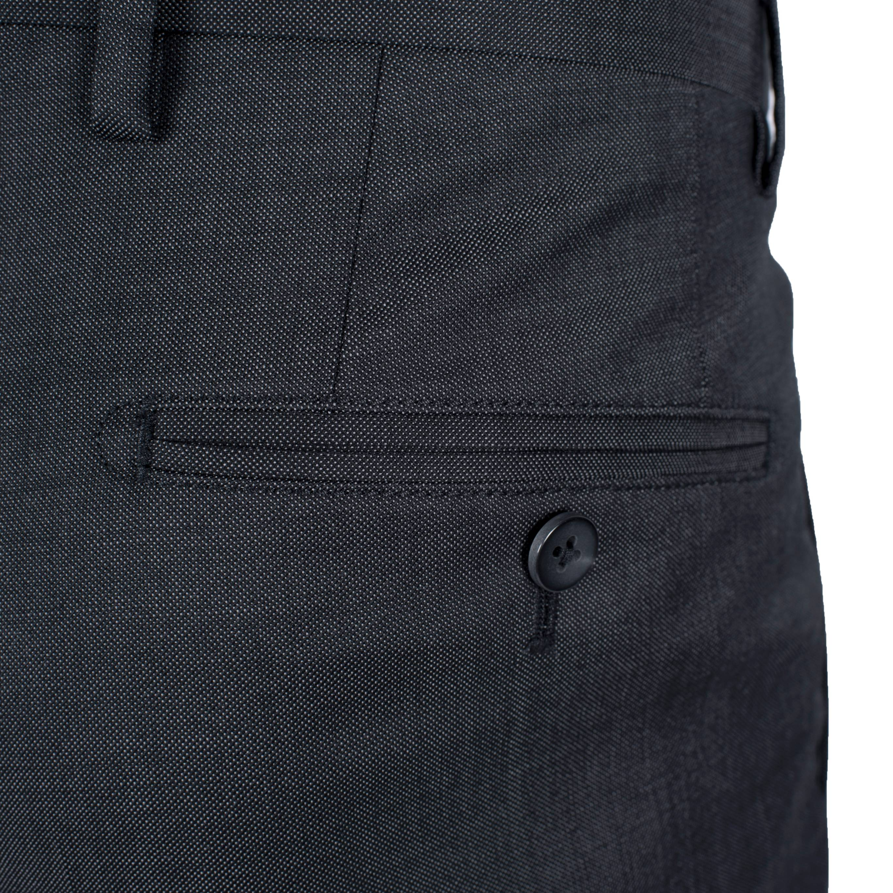 Roy Robson Regular Fit Freestyle Suit Trousers - Dark Grey