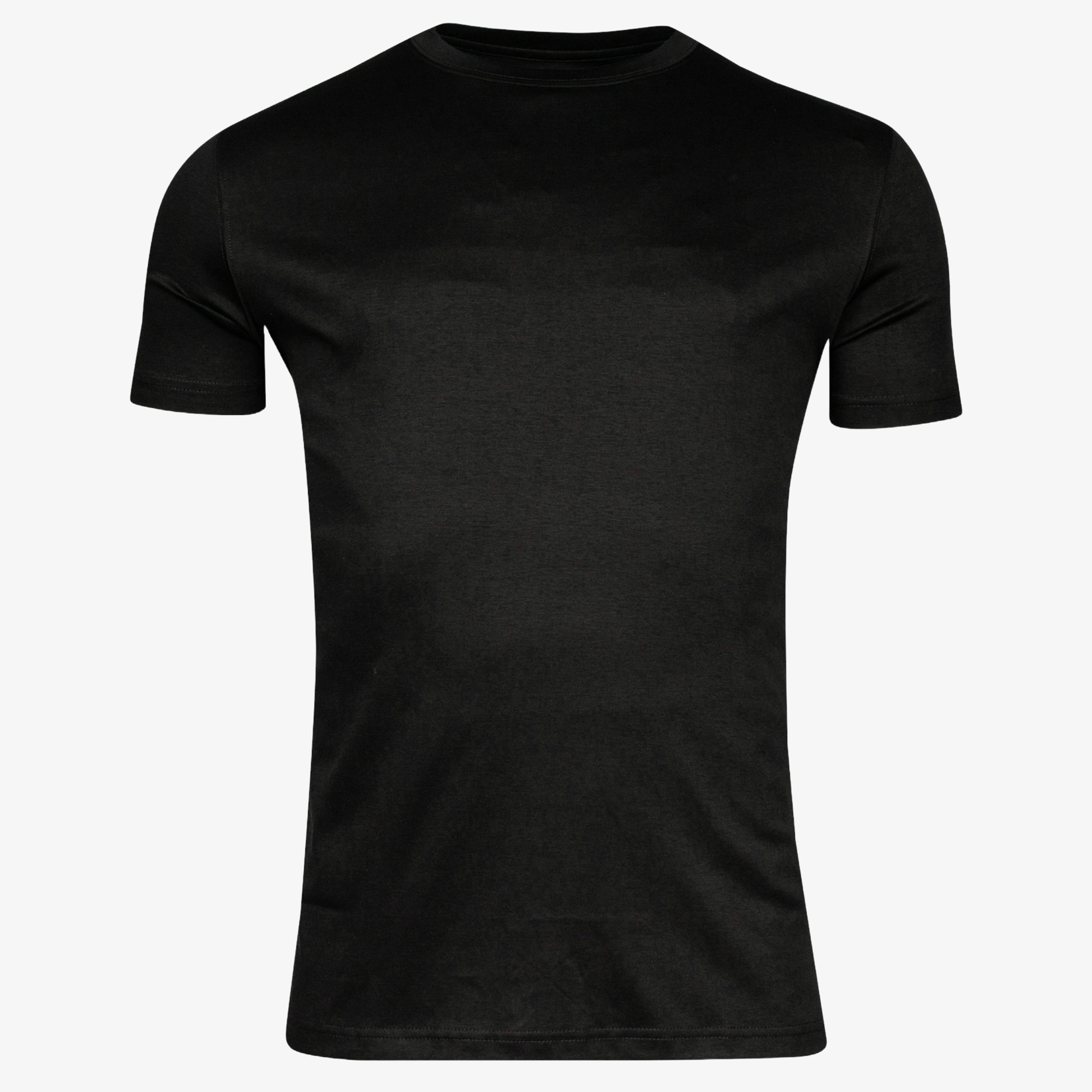 Thomas Maine Liquid Cotton T Shirt - Black