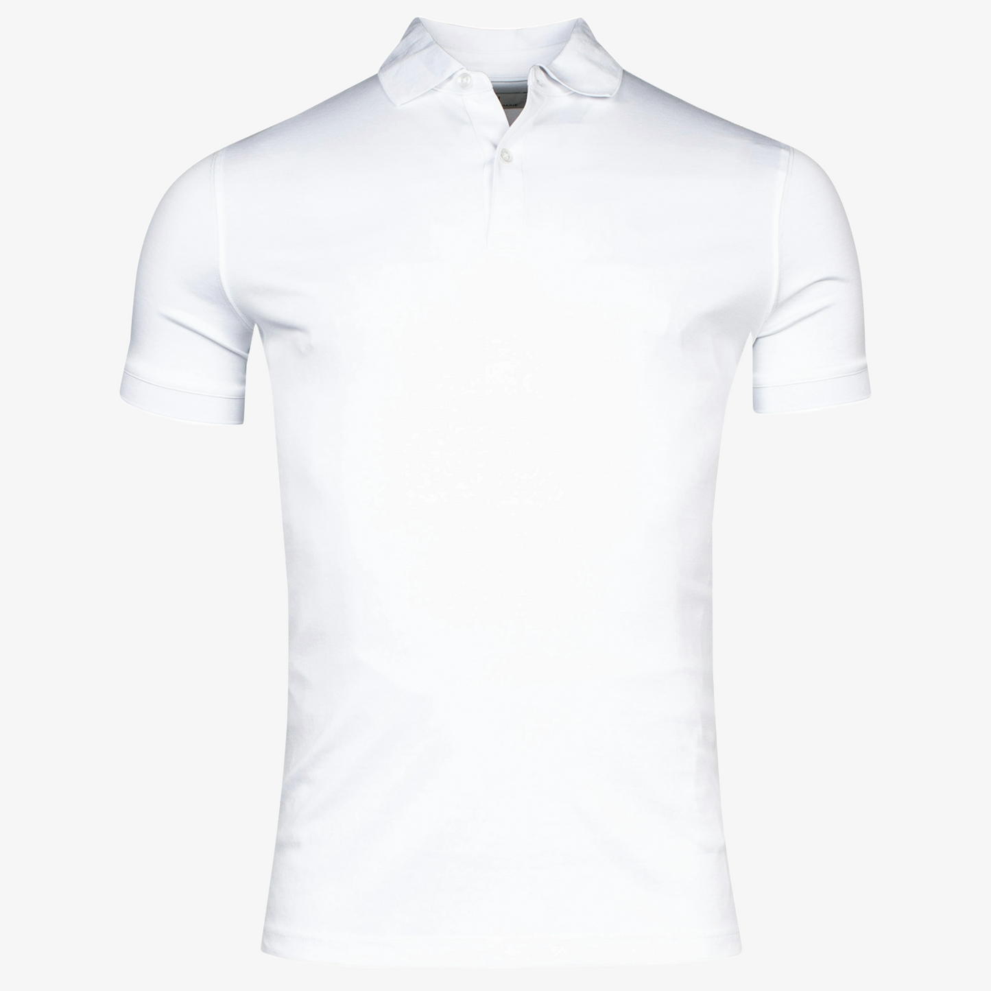 Thomas Maine Liquid Cotton Polo Shirt - White