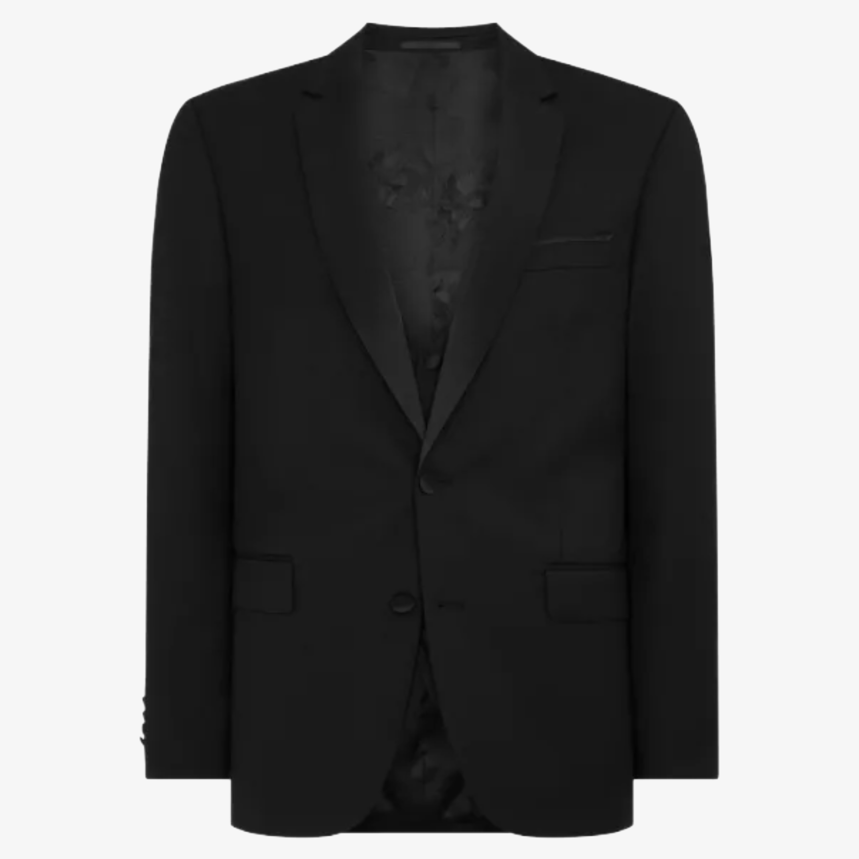Remus Uomo Paco Tapered Wool-Rich Mix & Match Suit Jacket - Black