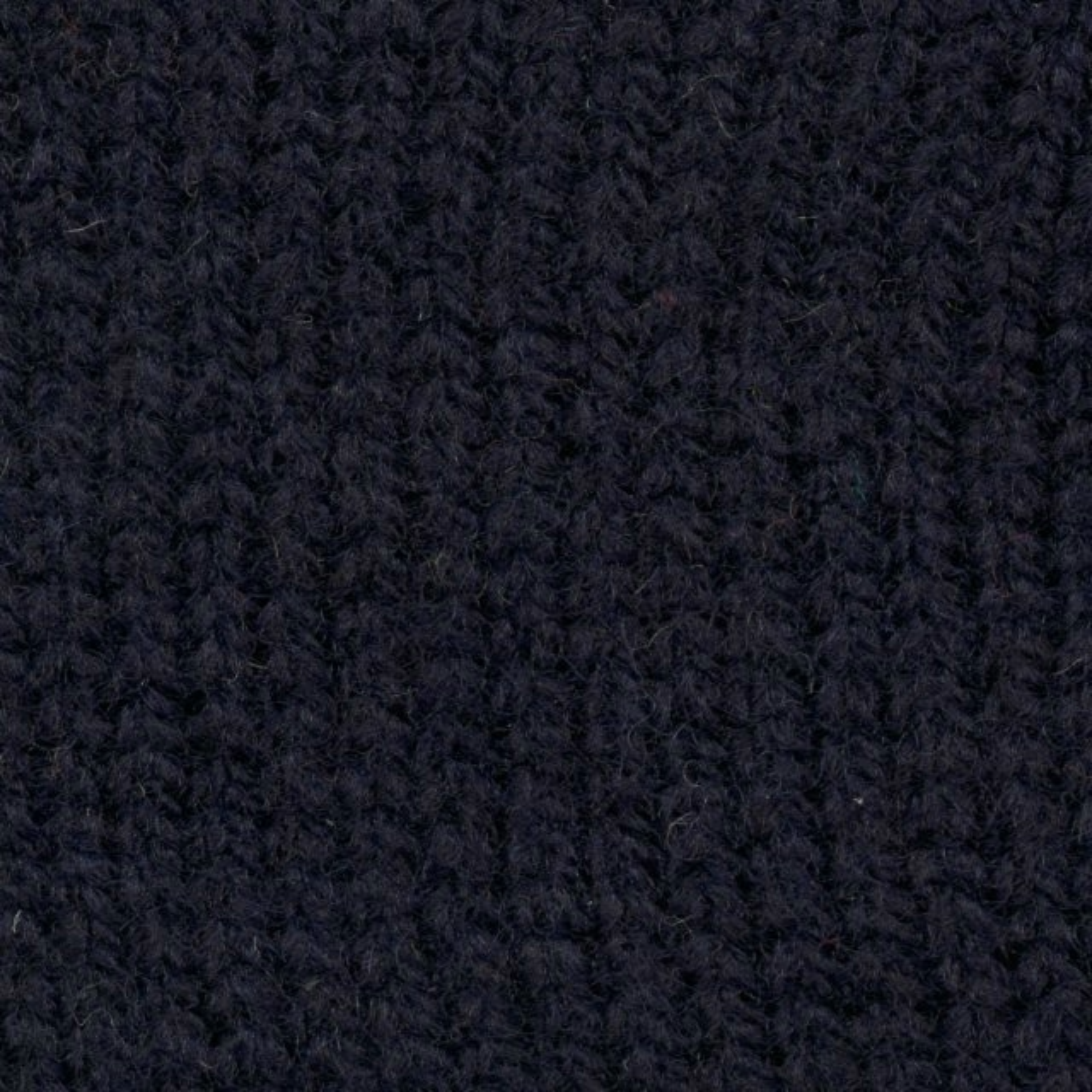Gran Sasso Knitted Open Collar Polo Jumper - Dark Blue