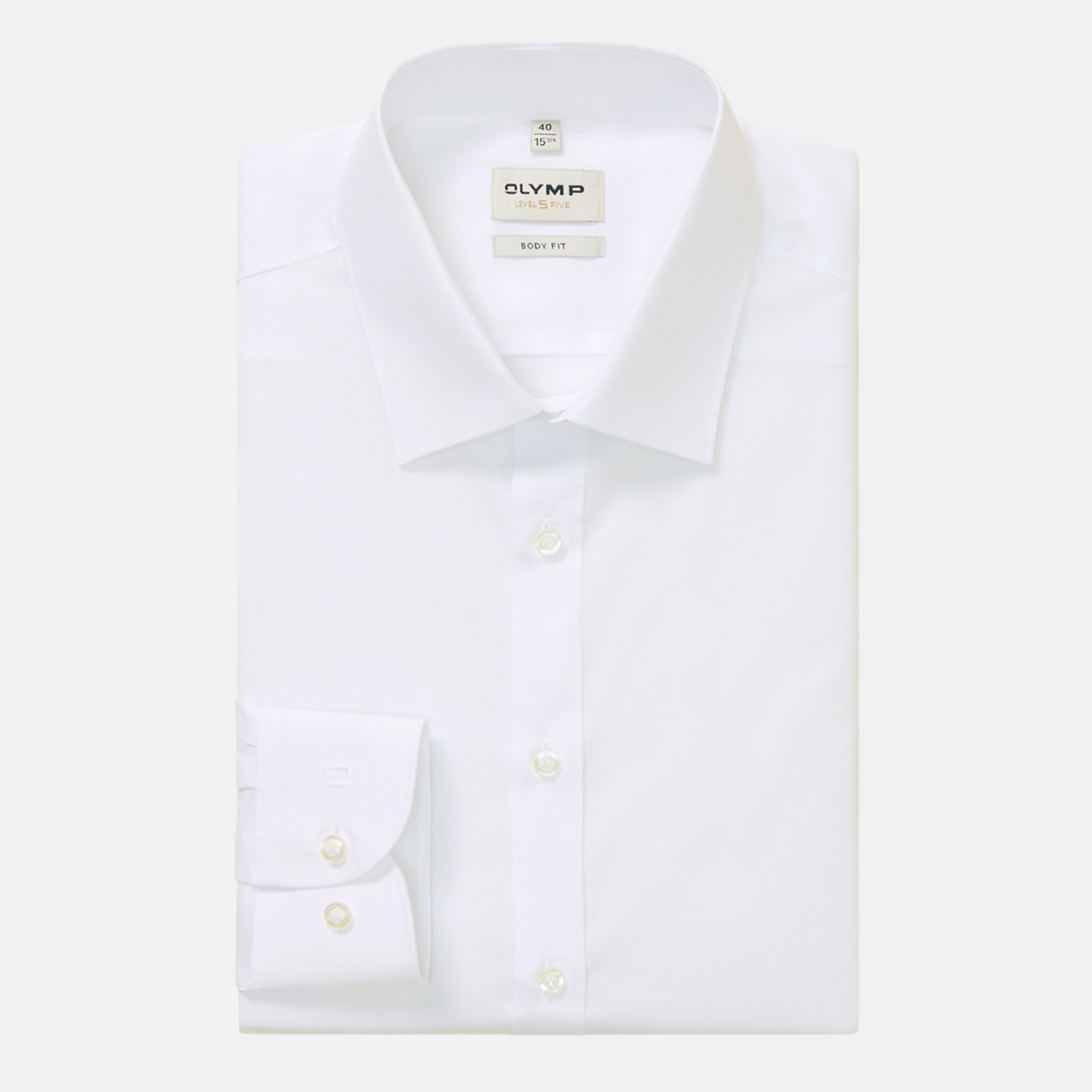 Olymp Level 5 Slim Fit Shirt - White