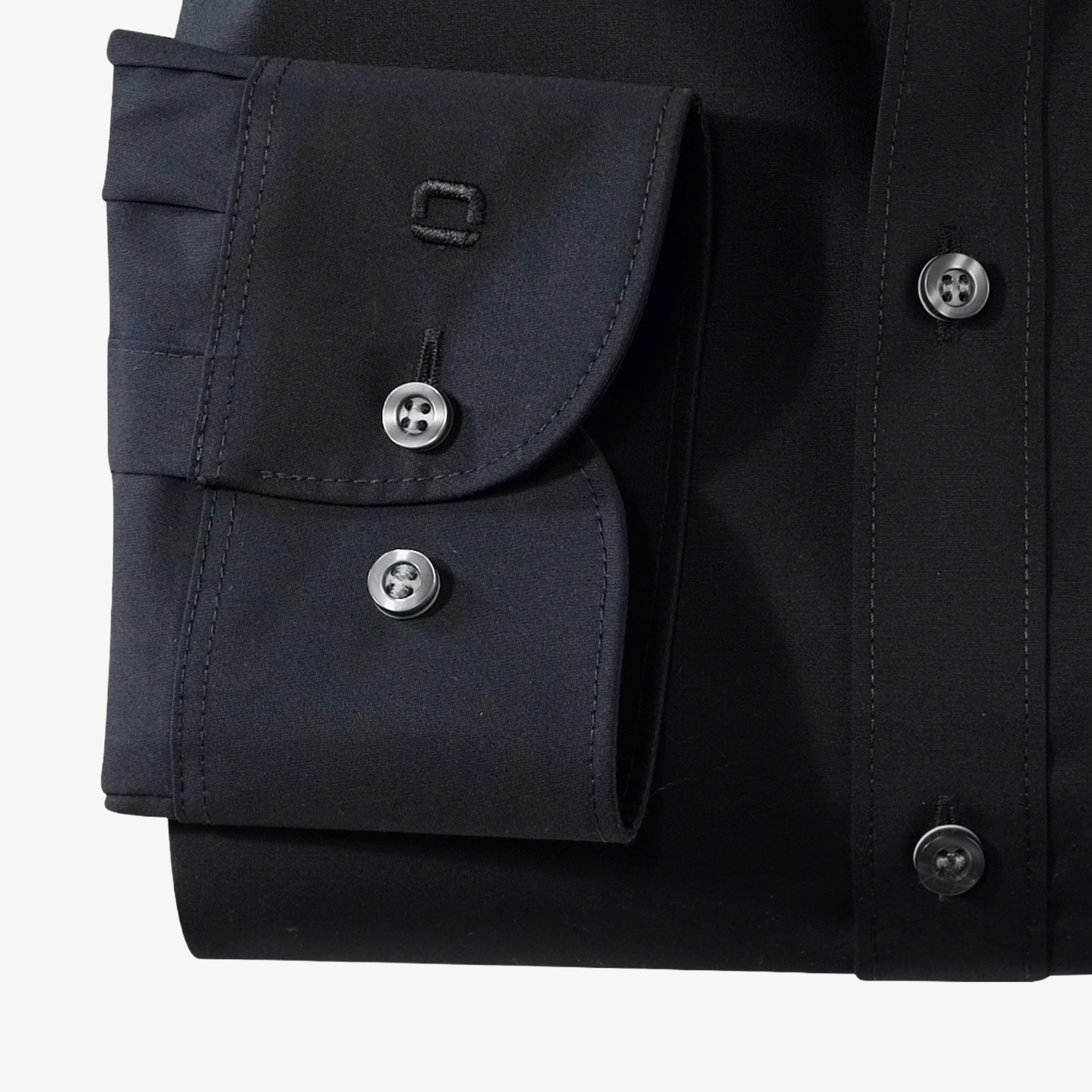 Olymp Luxor Modern Fit Non-Iron Shirt - Black