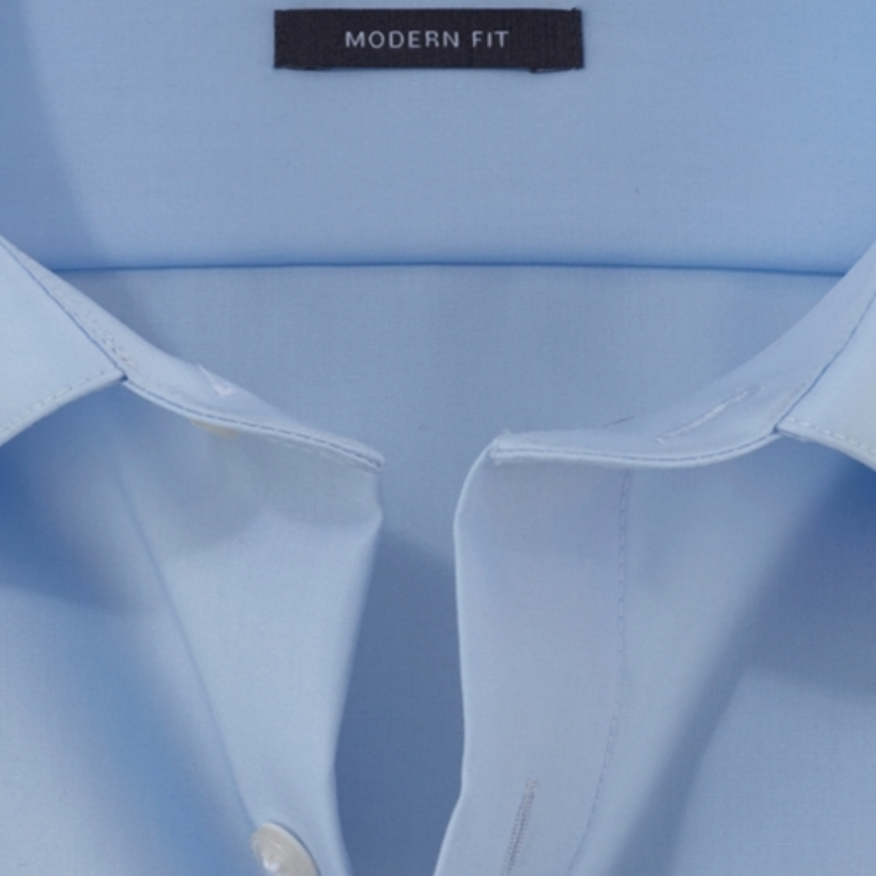 Olymp Luxor Modern Fit Non-Iron Shirt - Light Blue