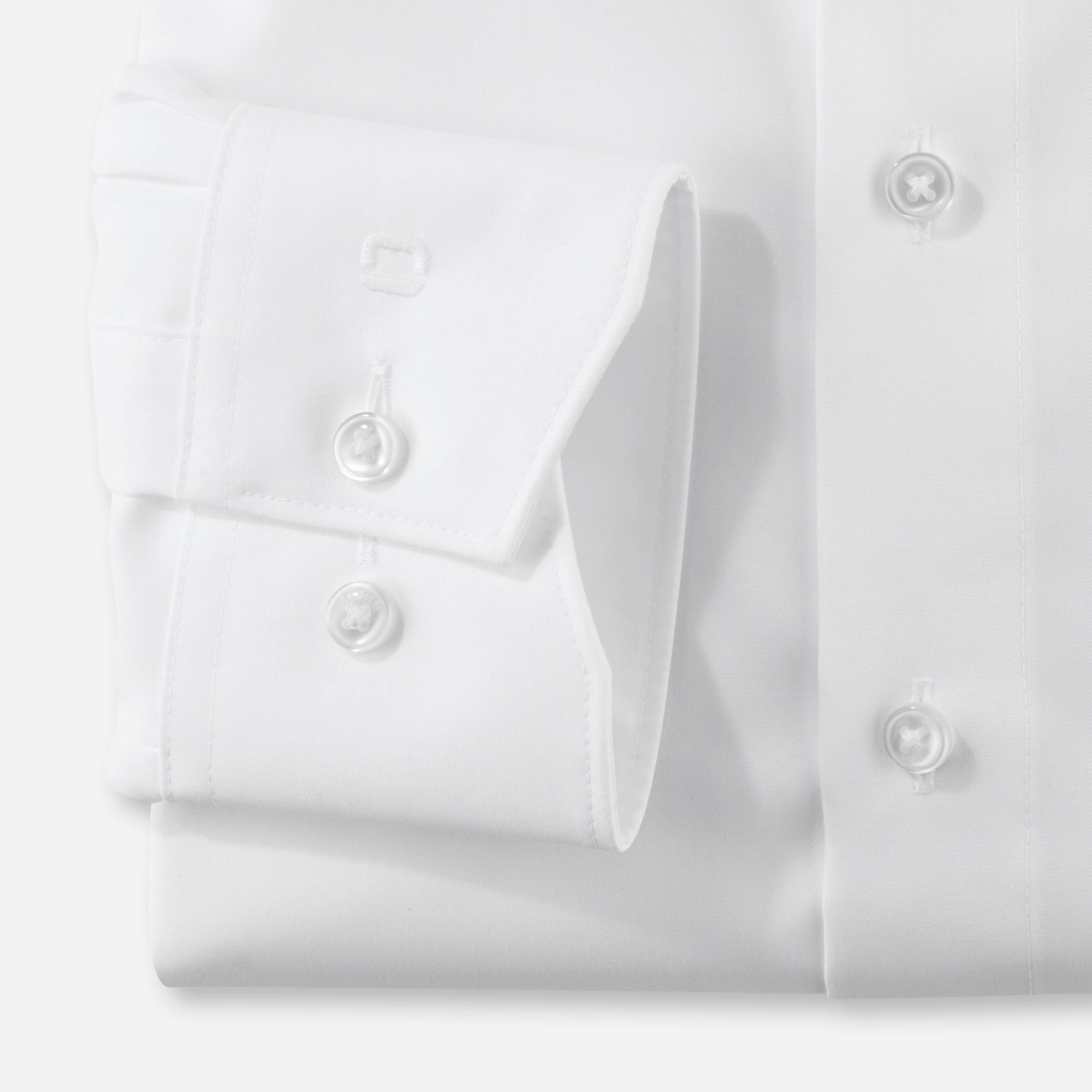 Olymp Luxor Modern Fit Non-Iron Shirt - White
