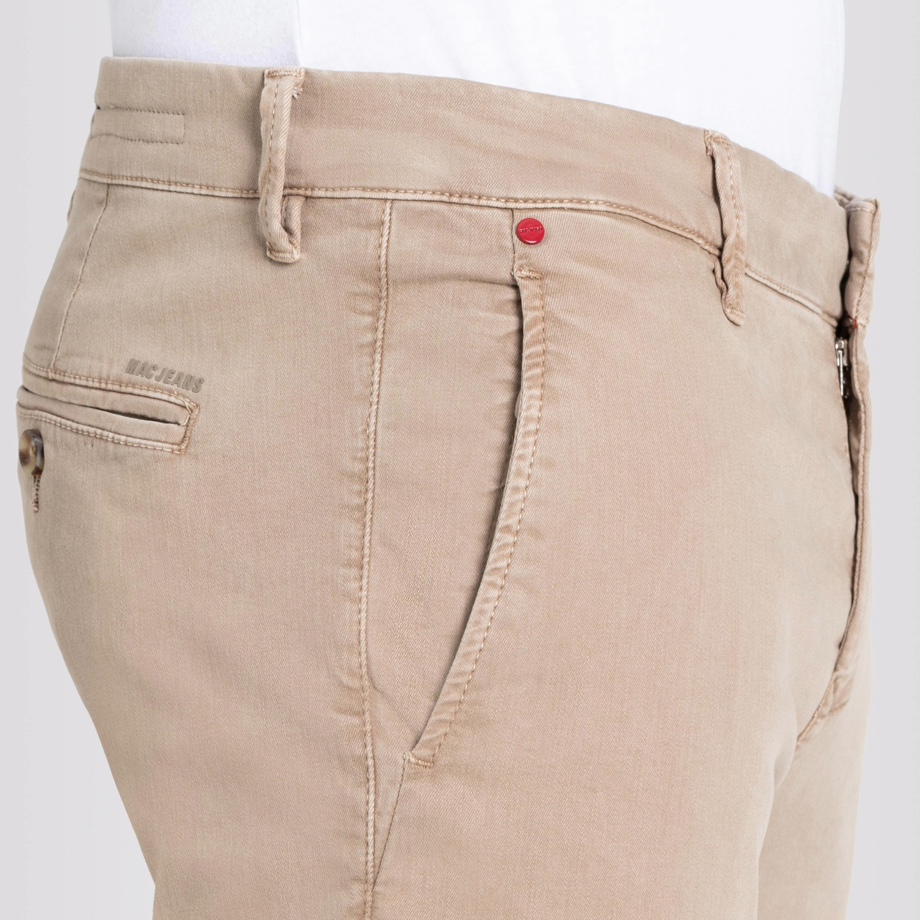 Mac Macflexx Slim Fit Driver Chinos - Dune