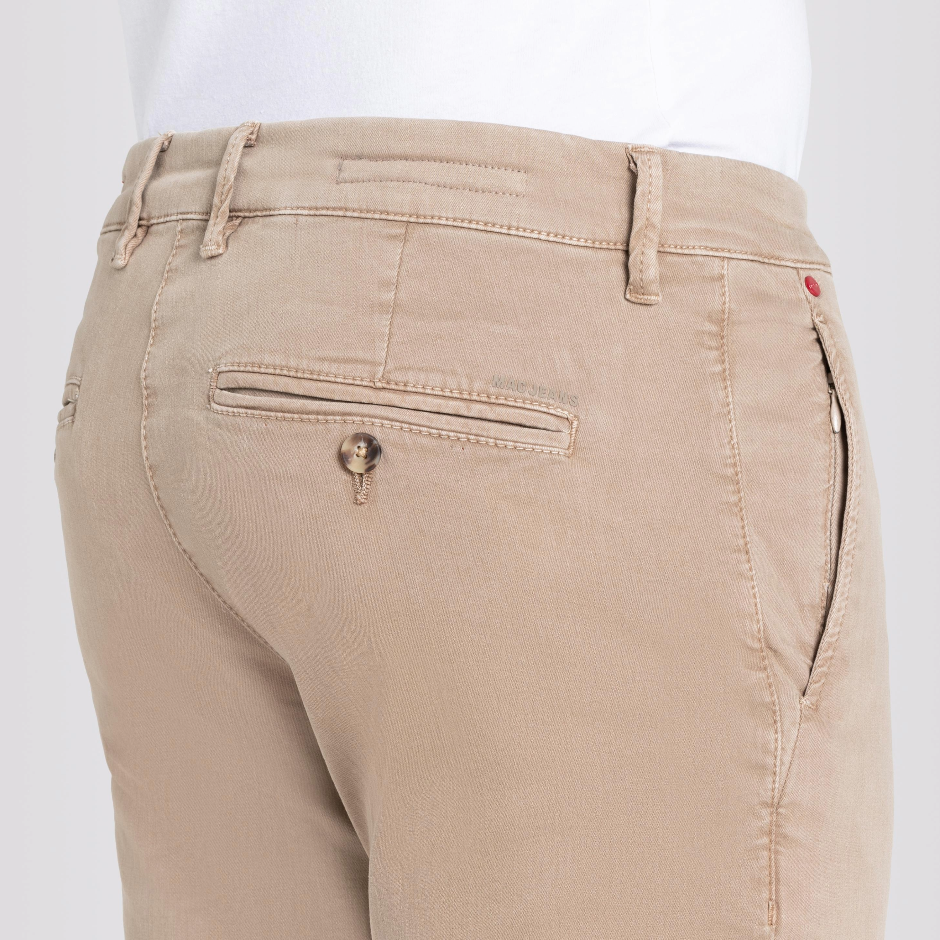 Mac Macflexx Slim Fit Driver Chinos - Dune