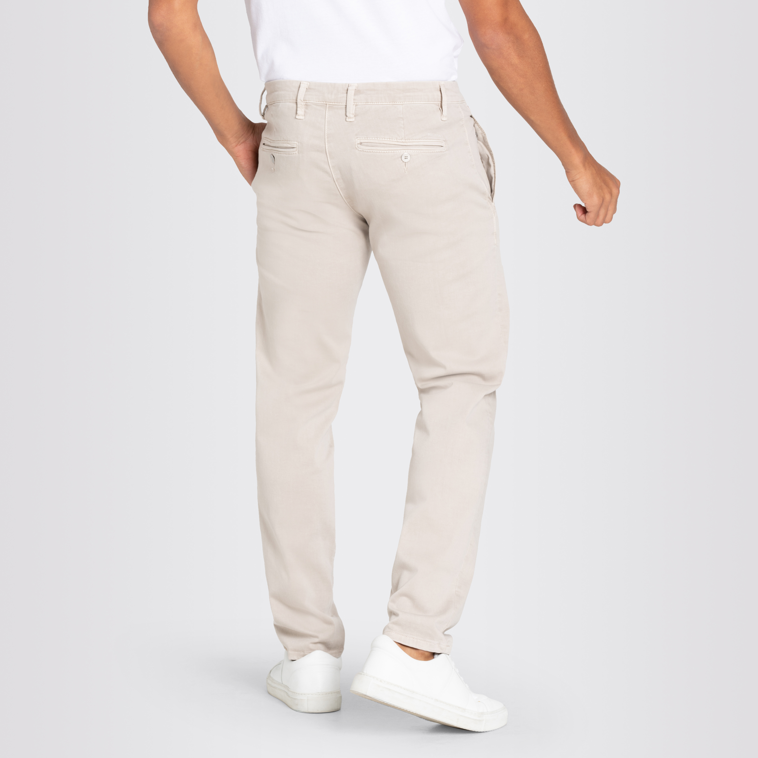 Mac Macflexx Slim Fit Driver Chinos - Light Beige