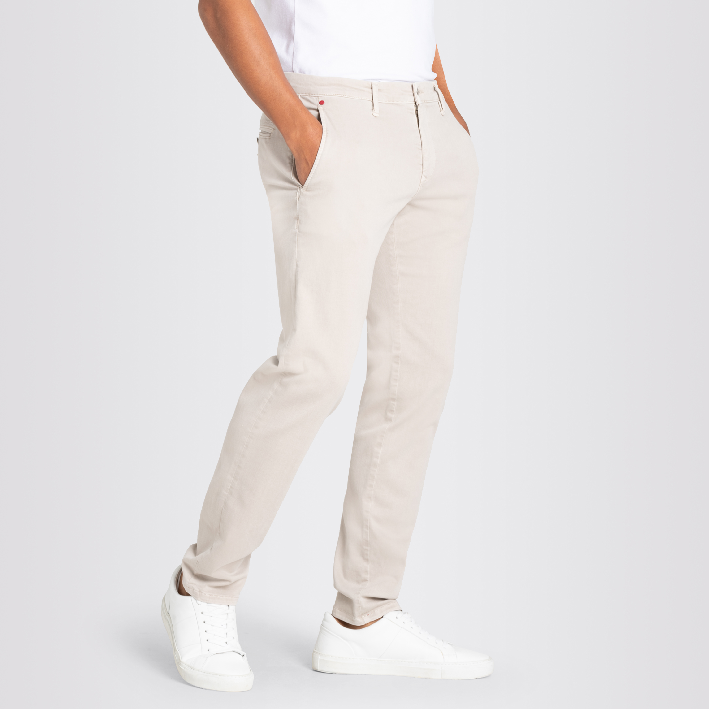 Mac Macflexx Slim Fit Driver Chinos - Light Beige
