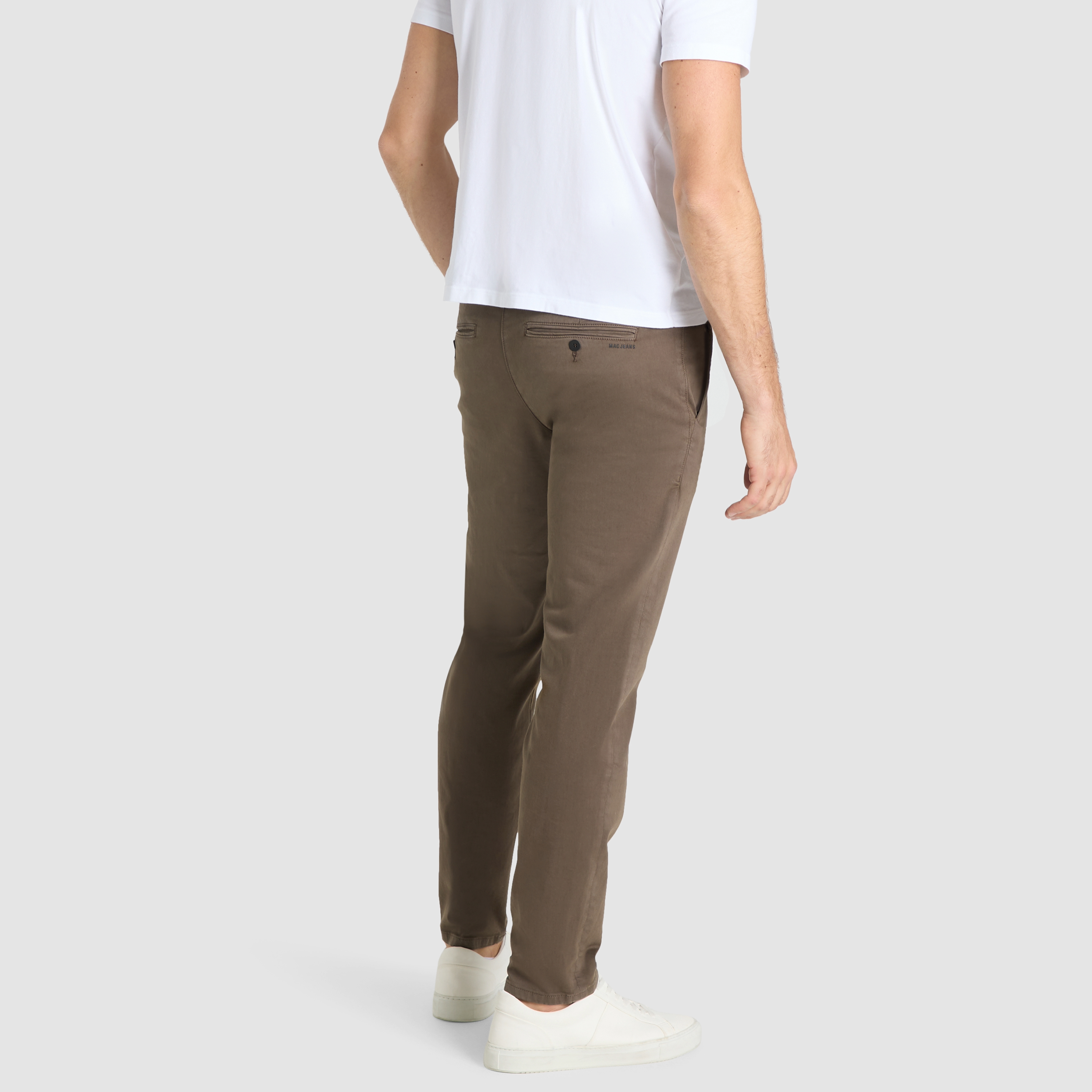 Mac Macflexx Slim Fit Driver Chinos - Brown