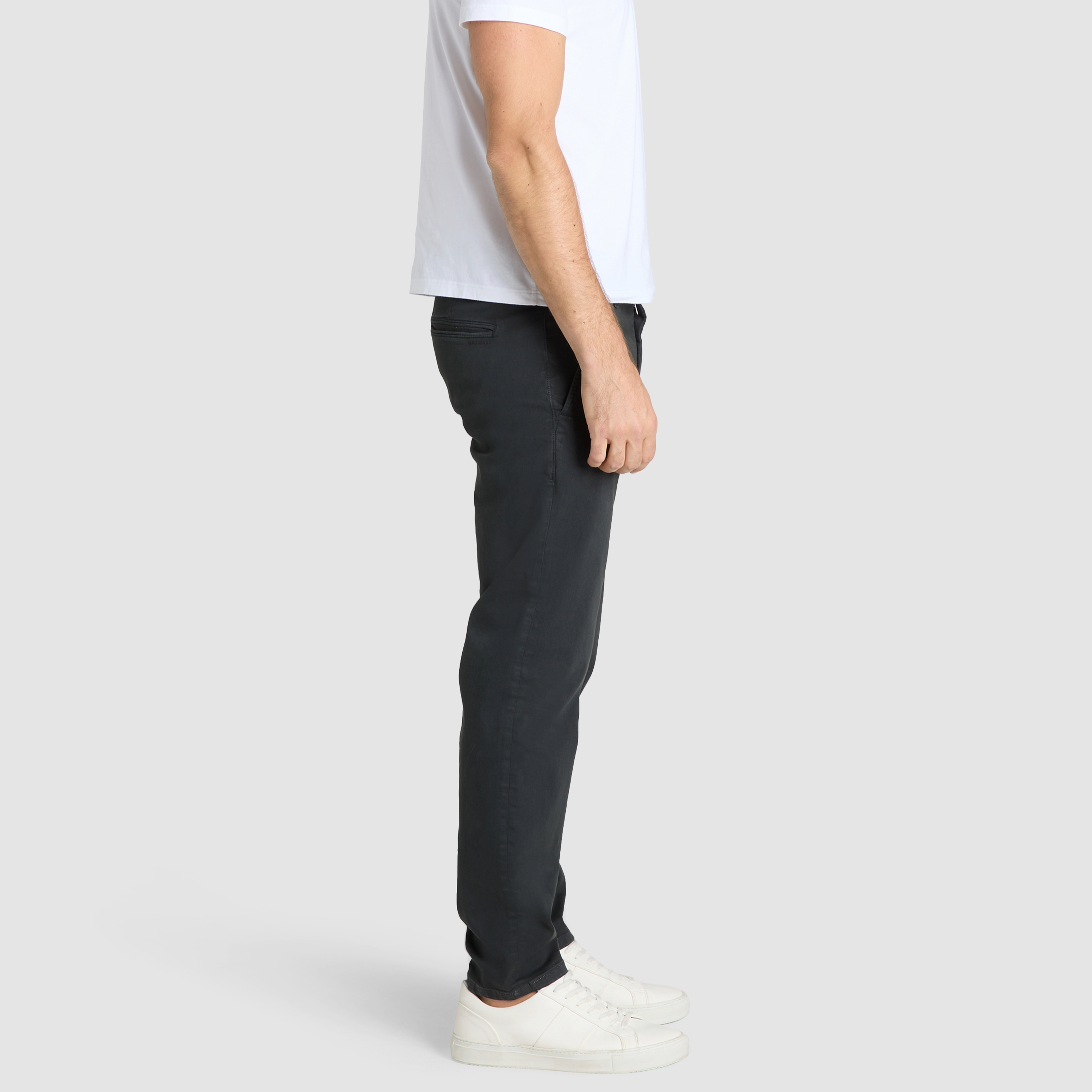Mac Macflexx Slim Fit Driver Chinos - Dark Grey