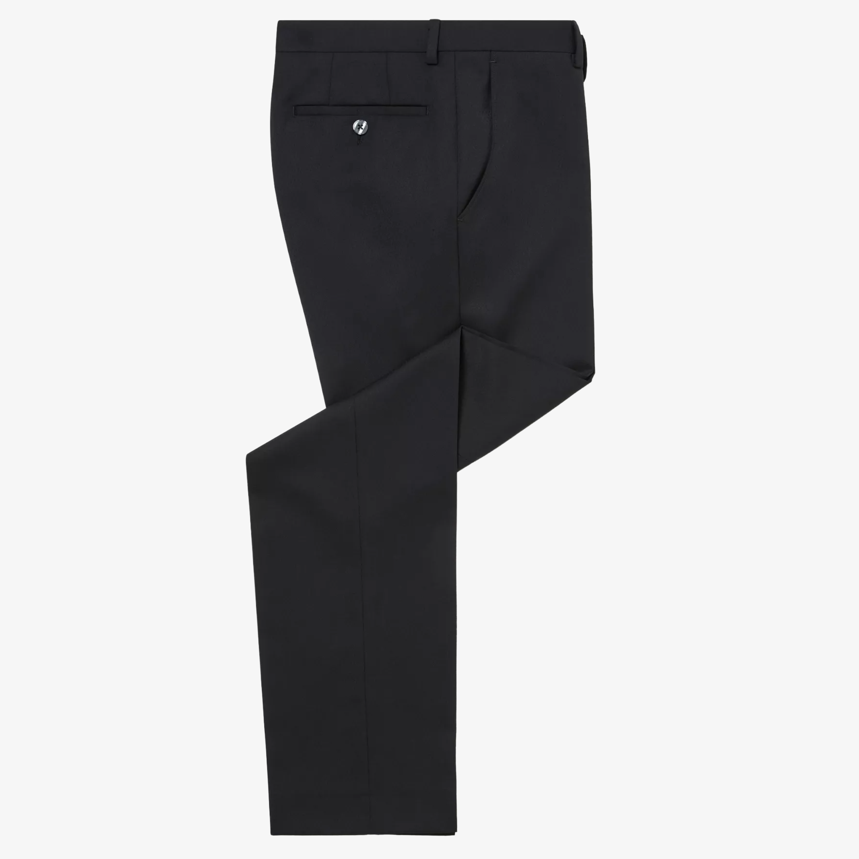 Remus Uomo Paco Tapered Wool-Rich Mix & Match Suit Trousers - Black
