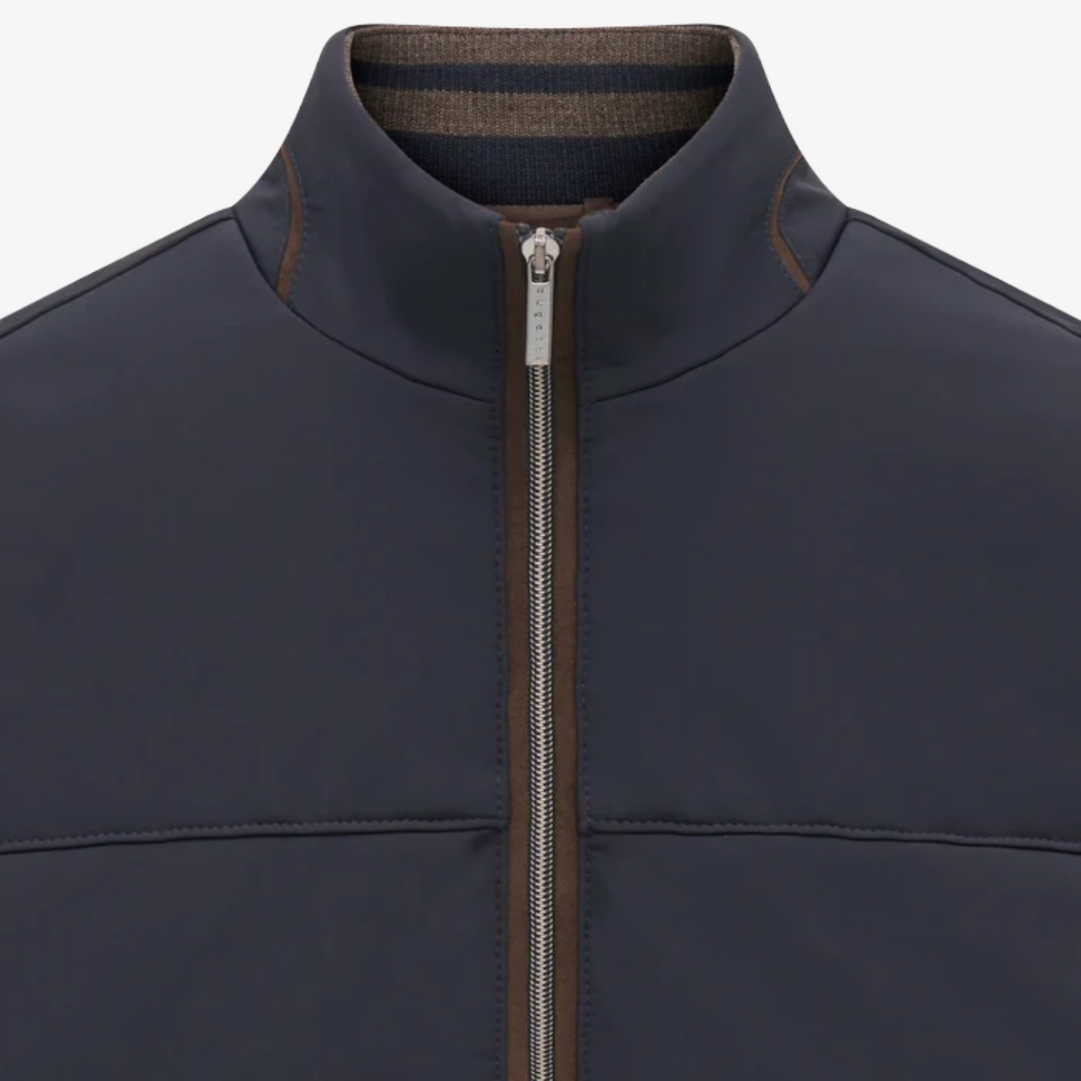 Bugatti Quilted Hybrid Jacket - Navy