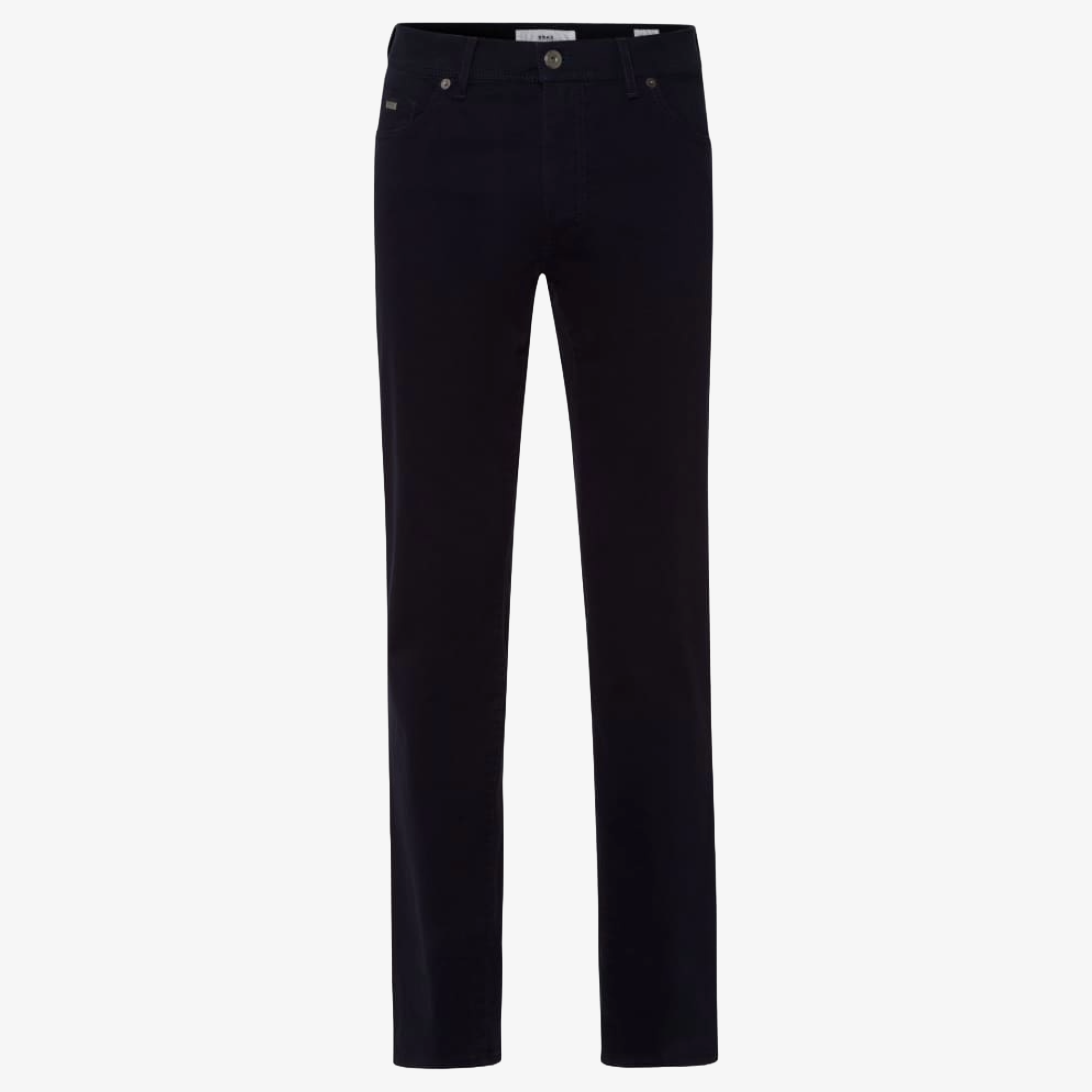 Brax Cadiz Straight Fit Perma Trousers - Navy