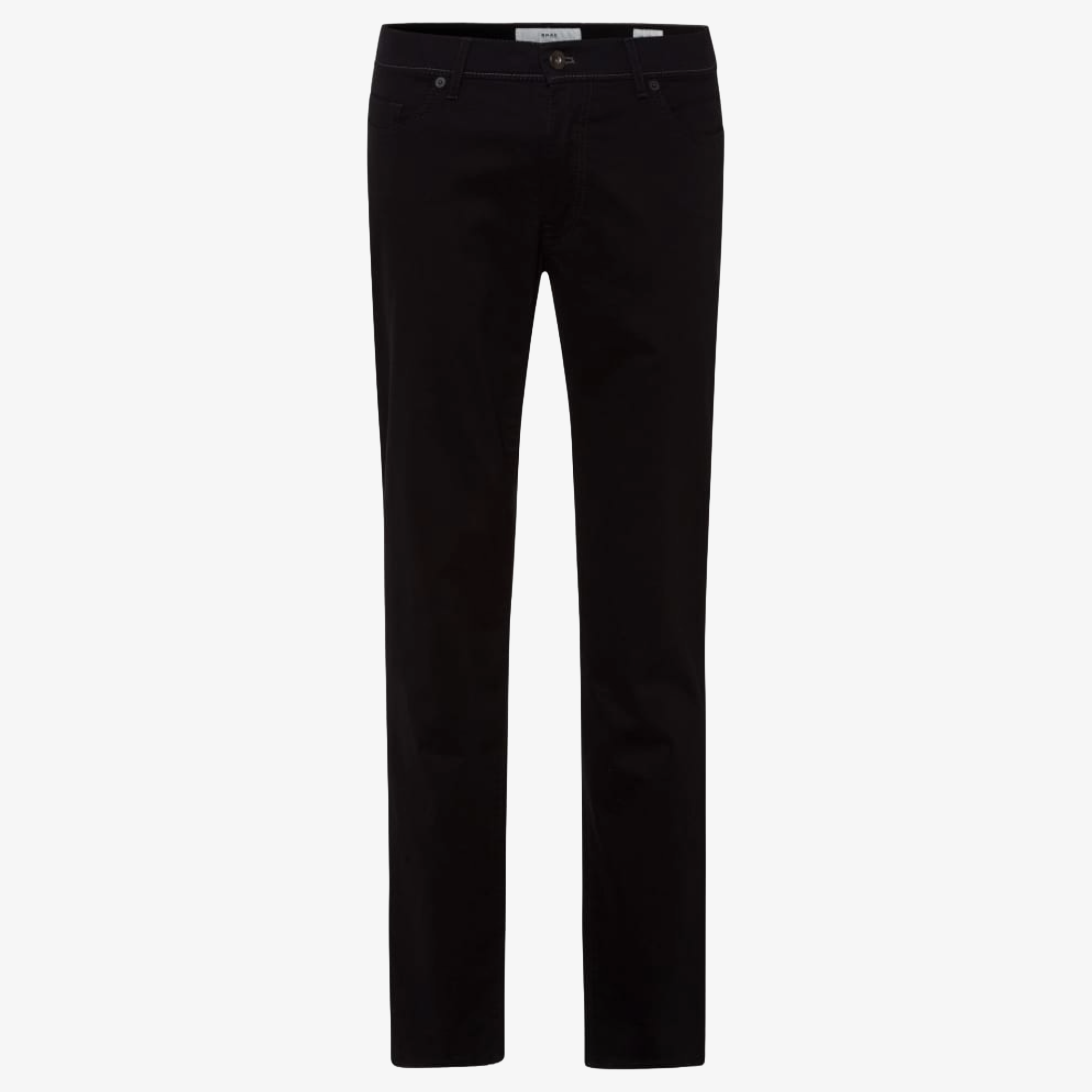 Brax Cadiz Straight Fit Perma Trousers - Black