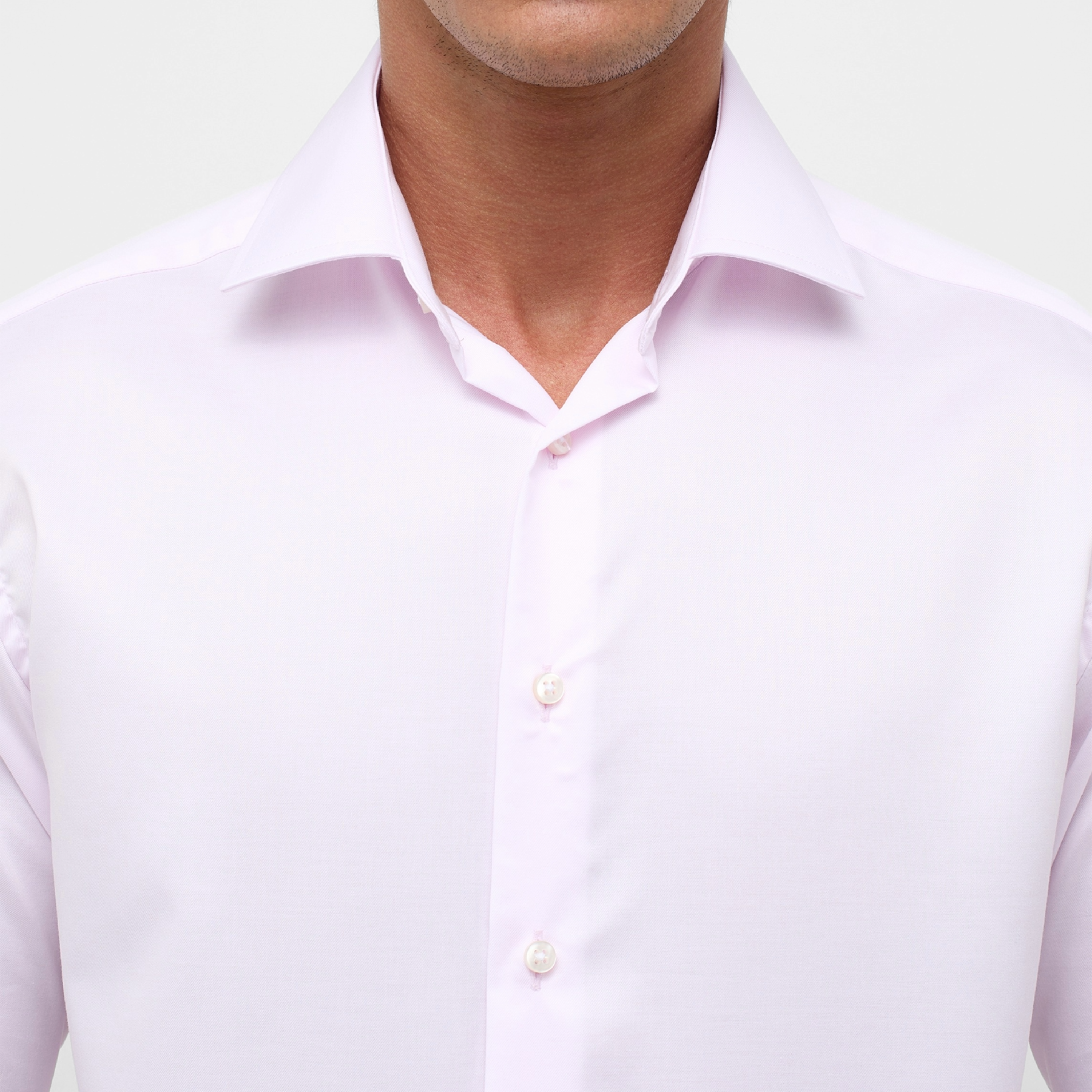 Eterna 1863 Pure Cotton Non-Iron Shirt - Pink