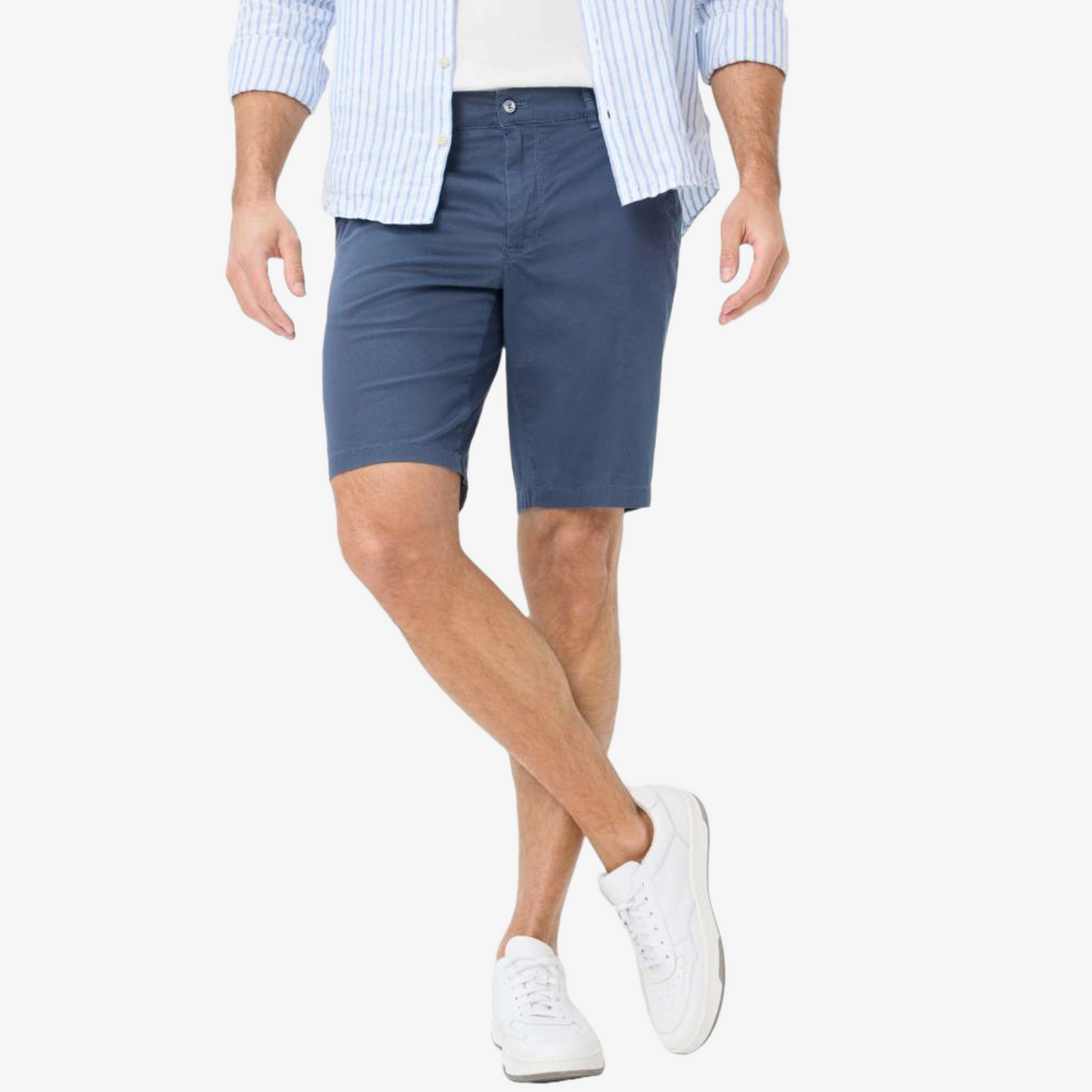 Brax Bozen Ultralight Regular Fit Shorts - Navy
