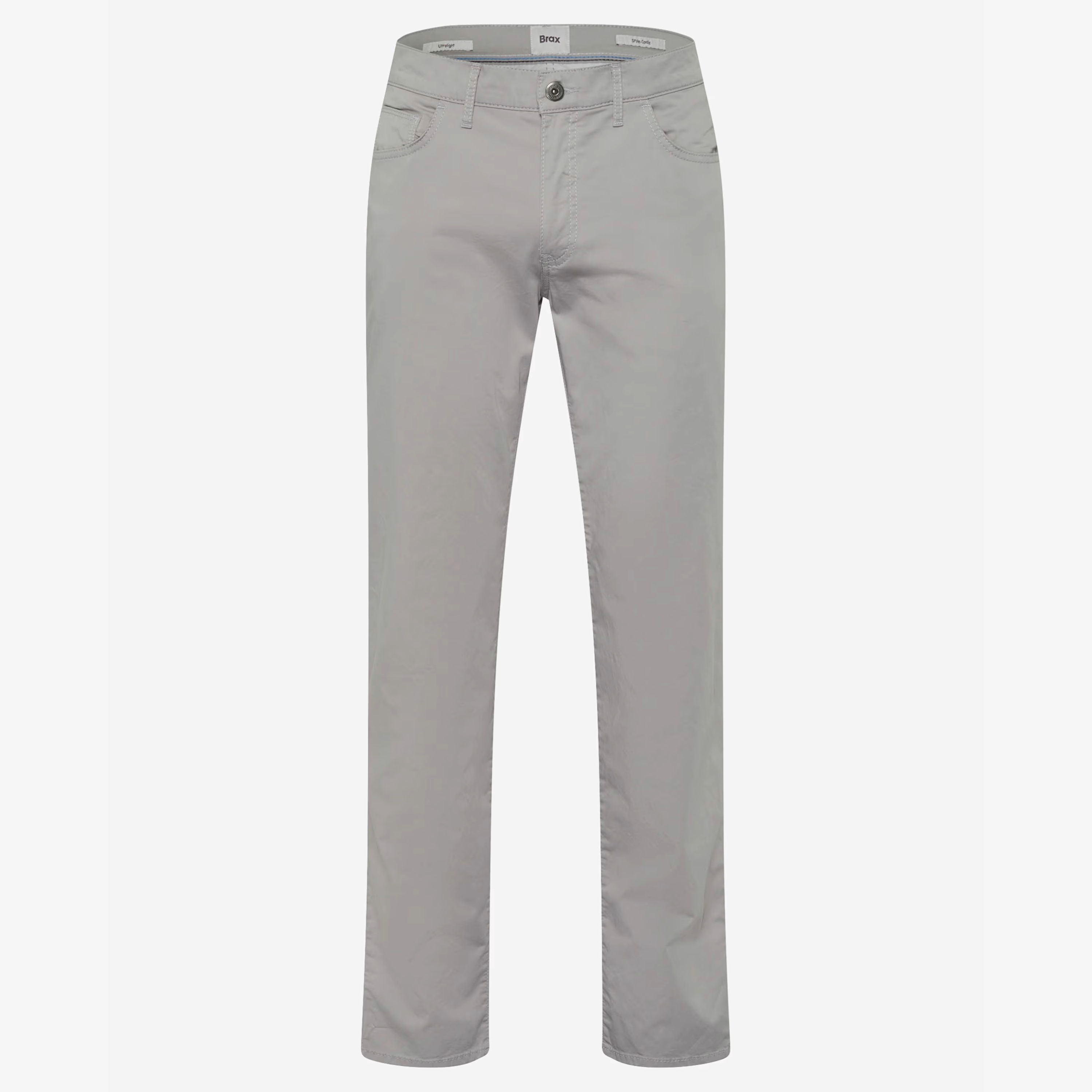 Brax Cadiz U Ultralight Straight Fit Trouser - Light Grey
