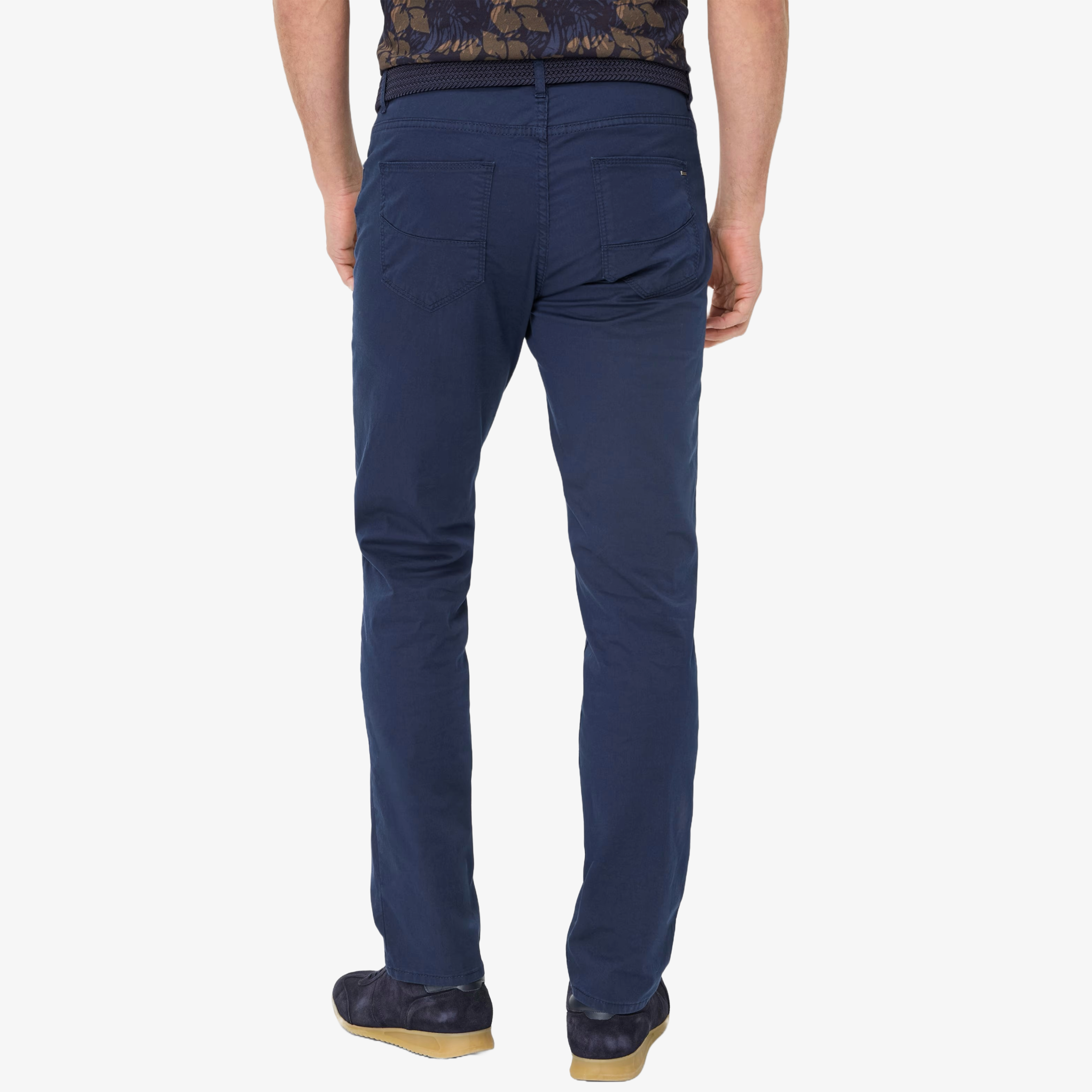Brax Cadiz U Ultralight Straight Fit Trouser - Navy