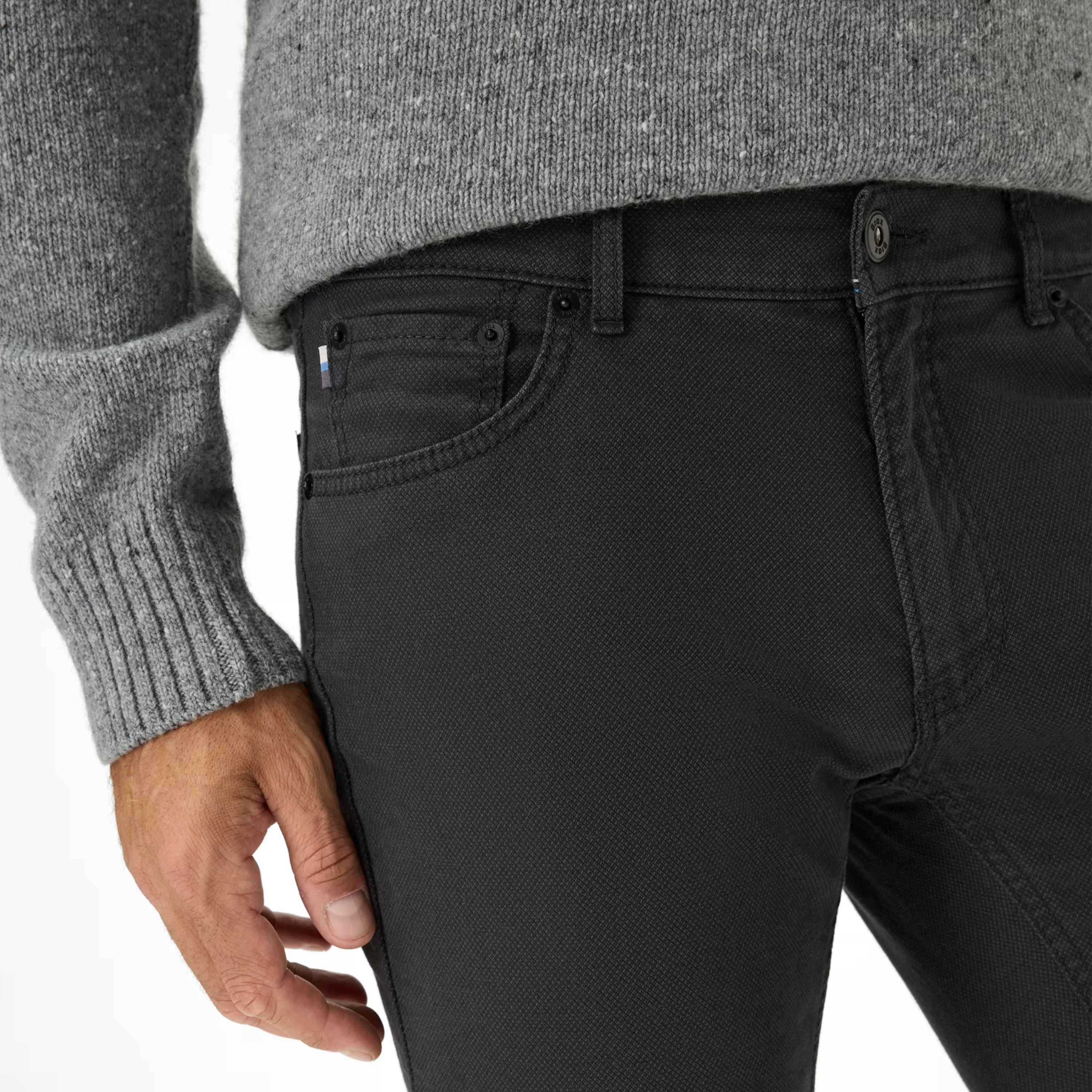 Brax Chuck Hi-Flex Slim Fit Trousers - Grey