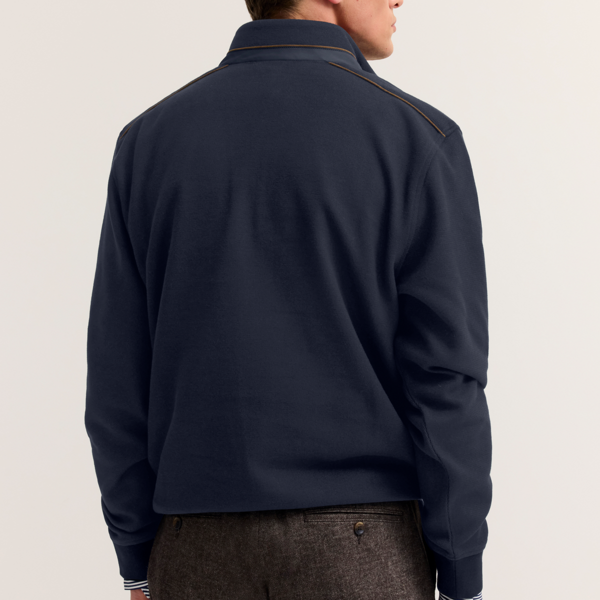 Bugatti Half Zip Sweatshirt - Navy
