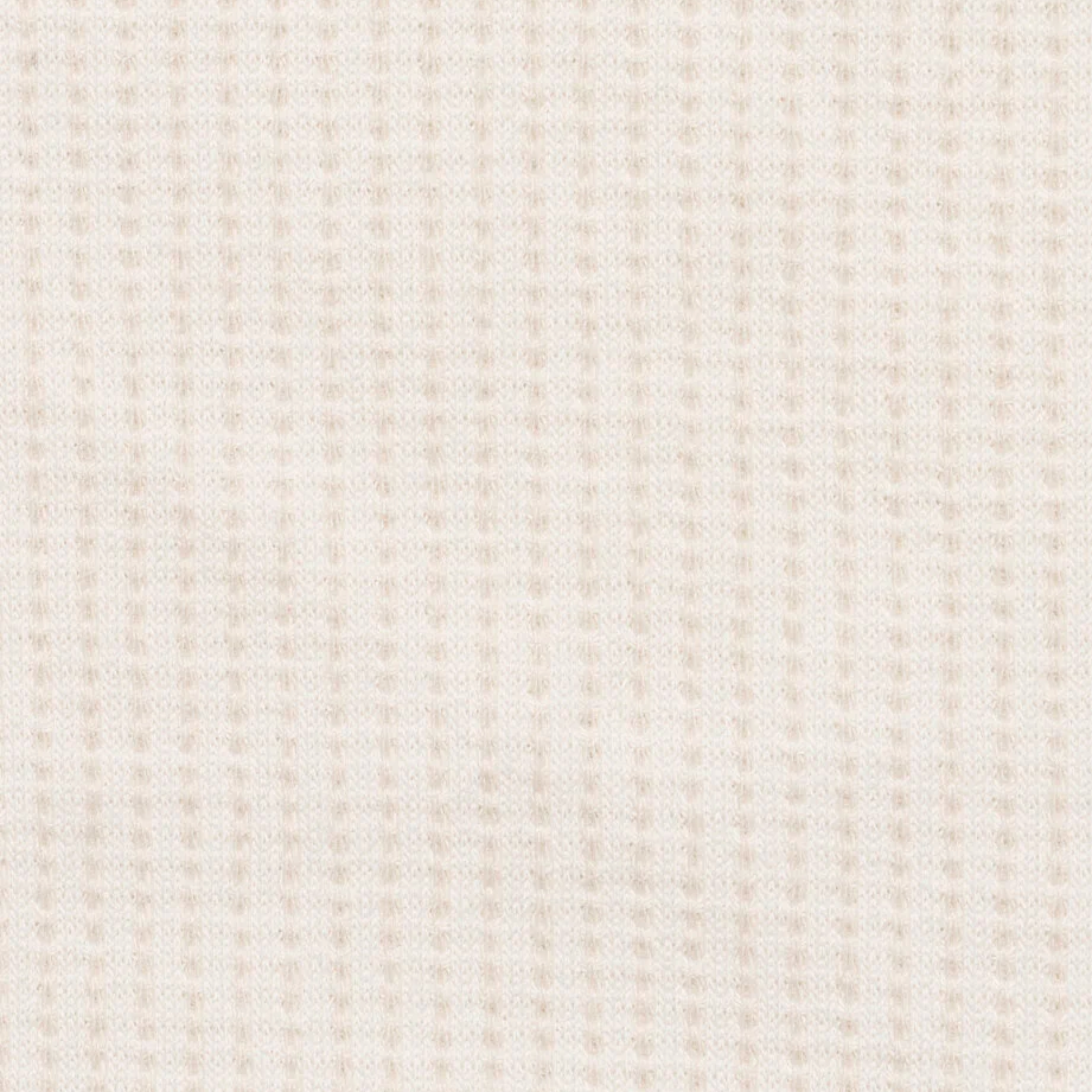 Bugatti Half Zip Jersey Sweatshirt - Ecru