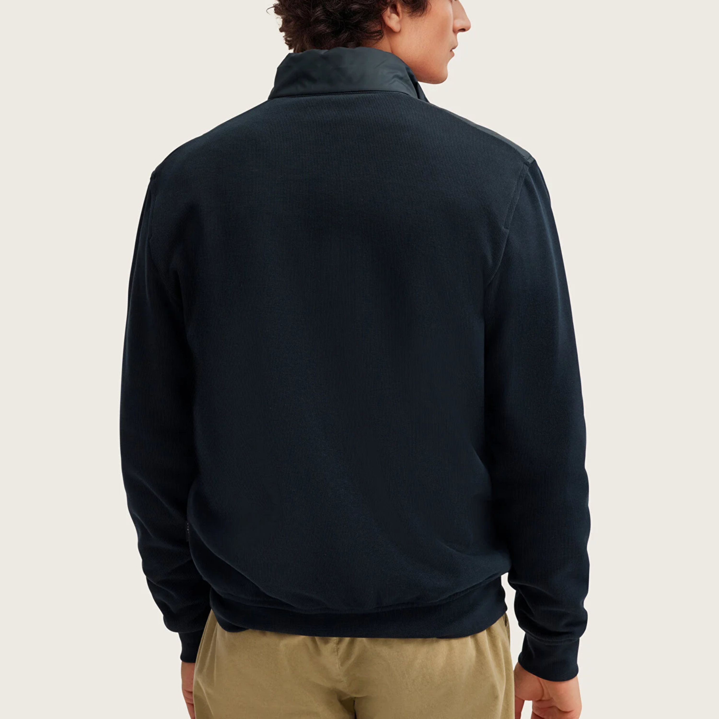 Bugatti Quilted Hybrid Jacket - Navy