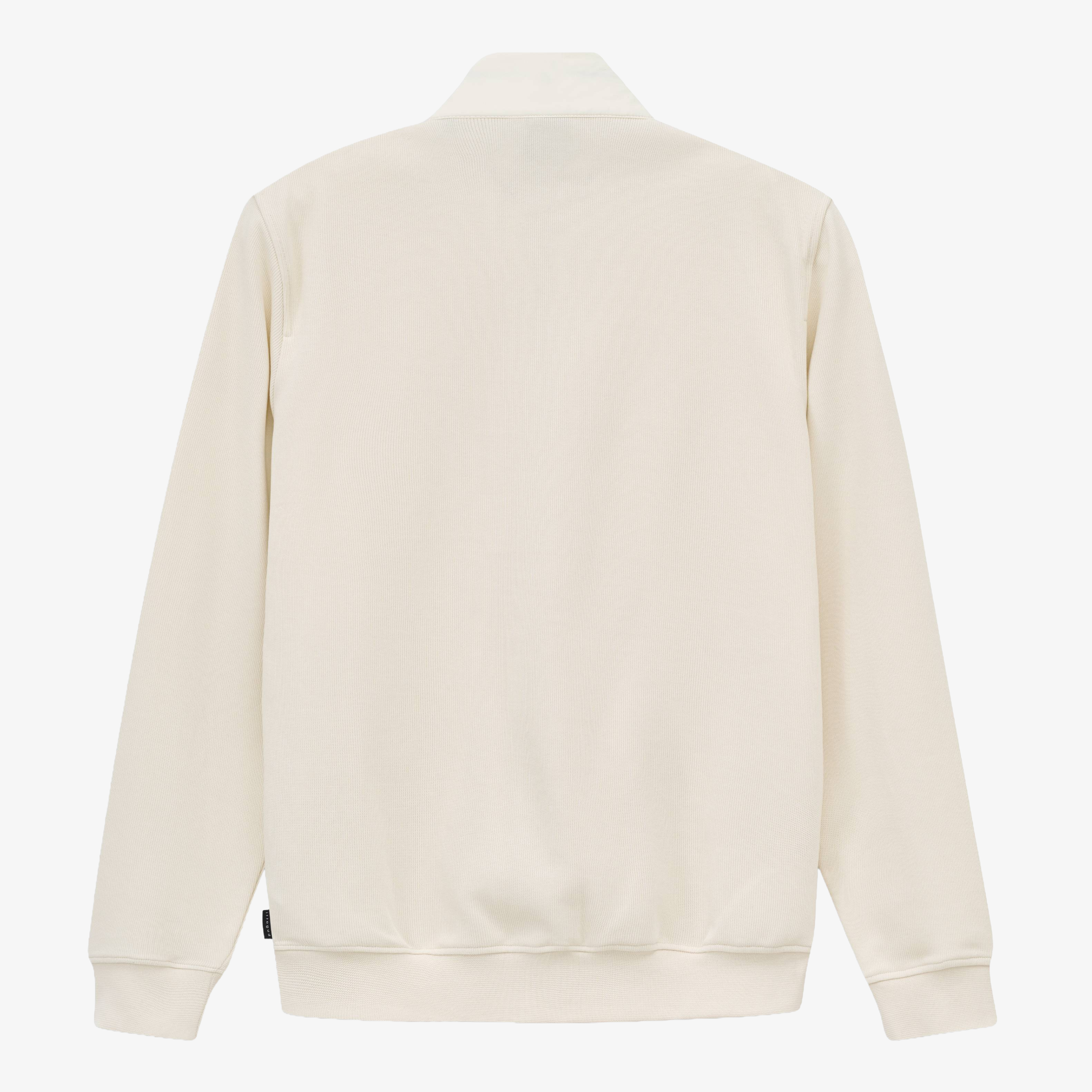 Bugatti Quilted Hybrid Jacket - Ecru