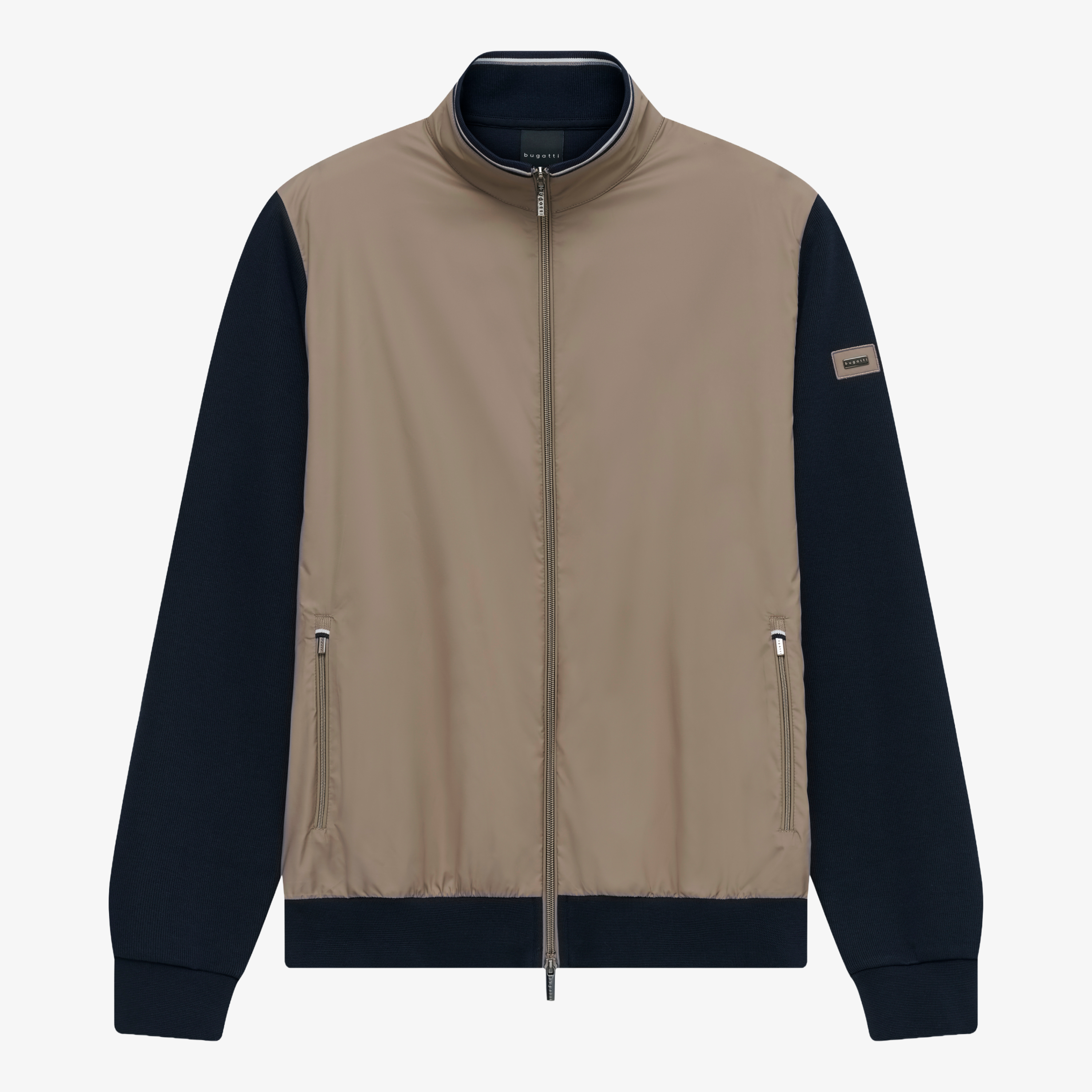 Bugatti Padded Hybrid Jacket - Beige