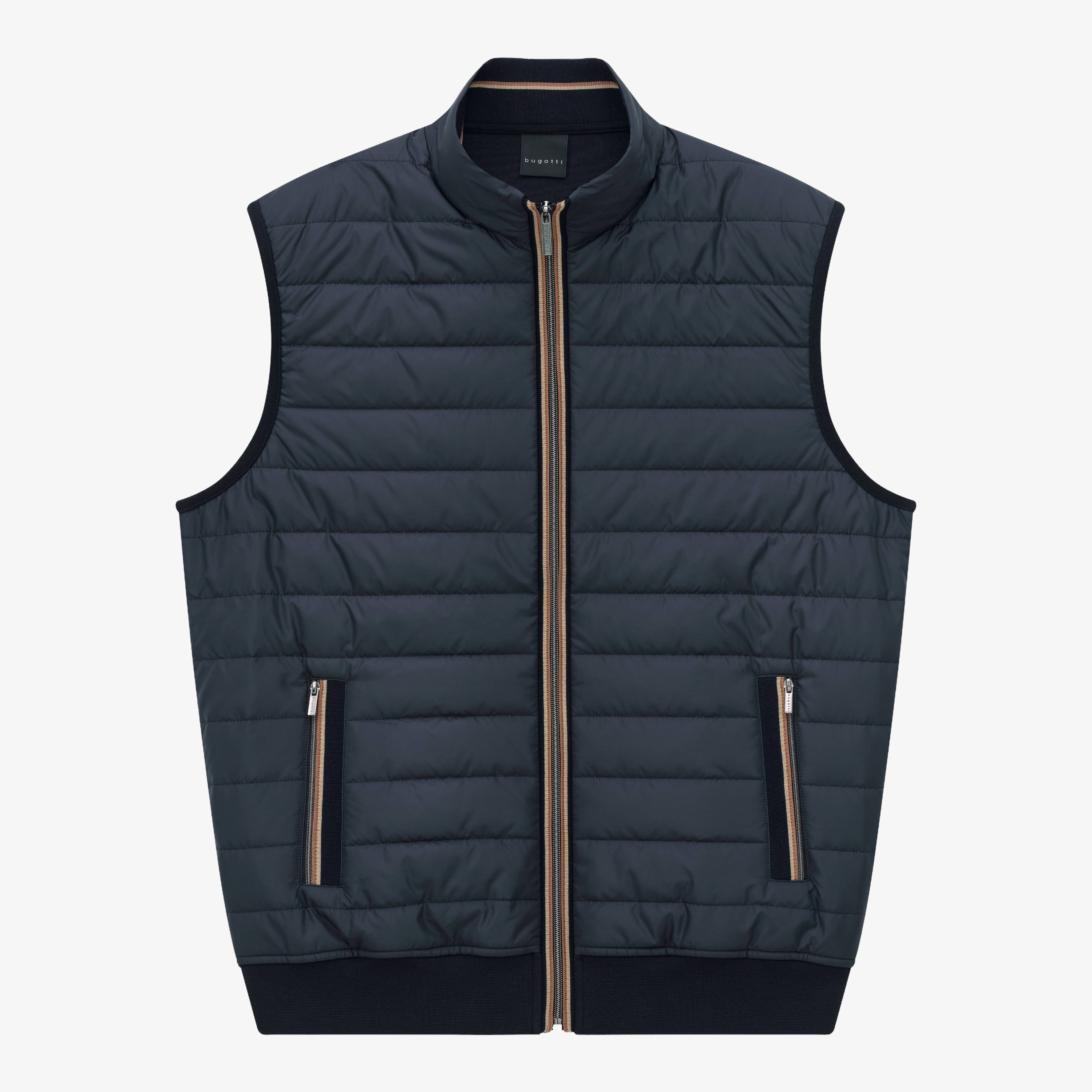 Bugatti Quilted Gilet - Navy