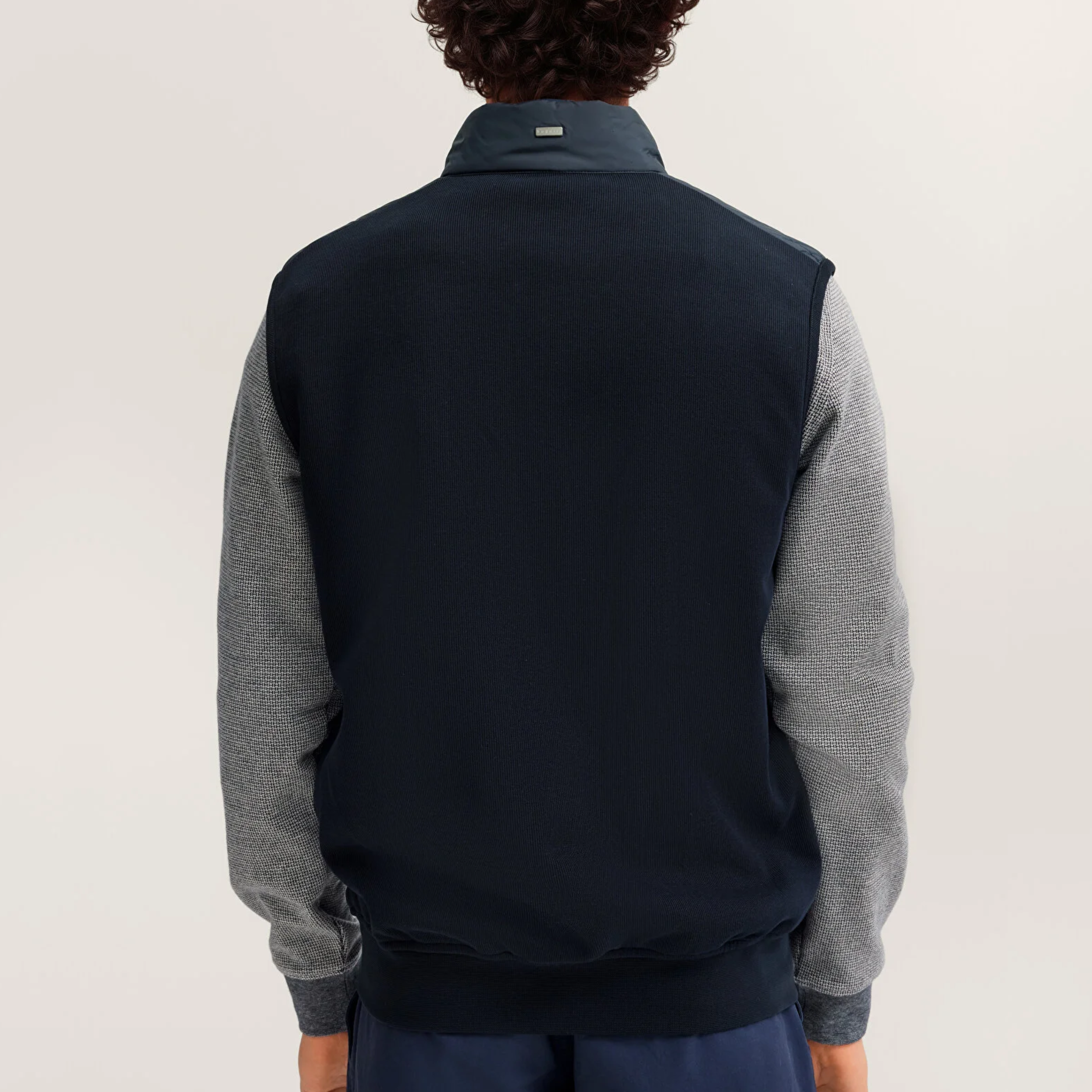 Bugatti Quilted Gilet - Navy