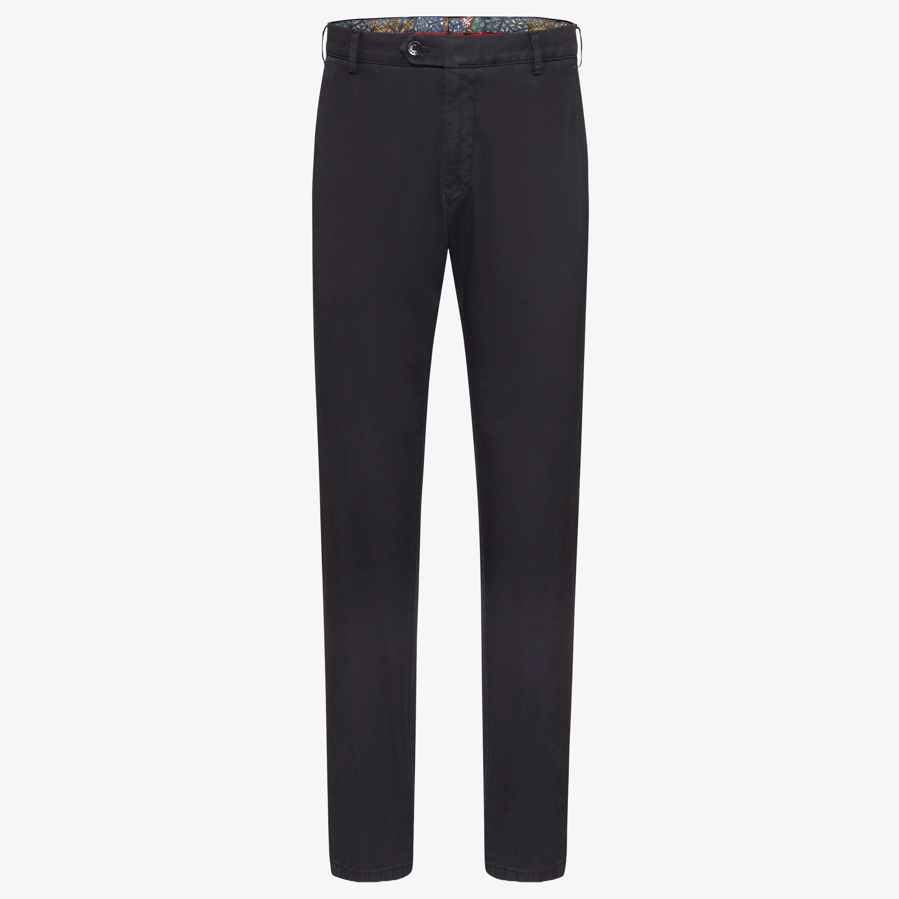 Meyer Bonn Modern Fit Chinos - Navy