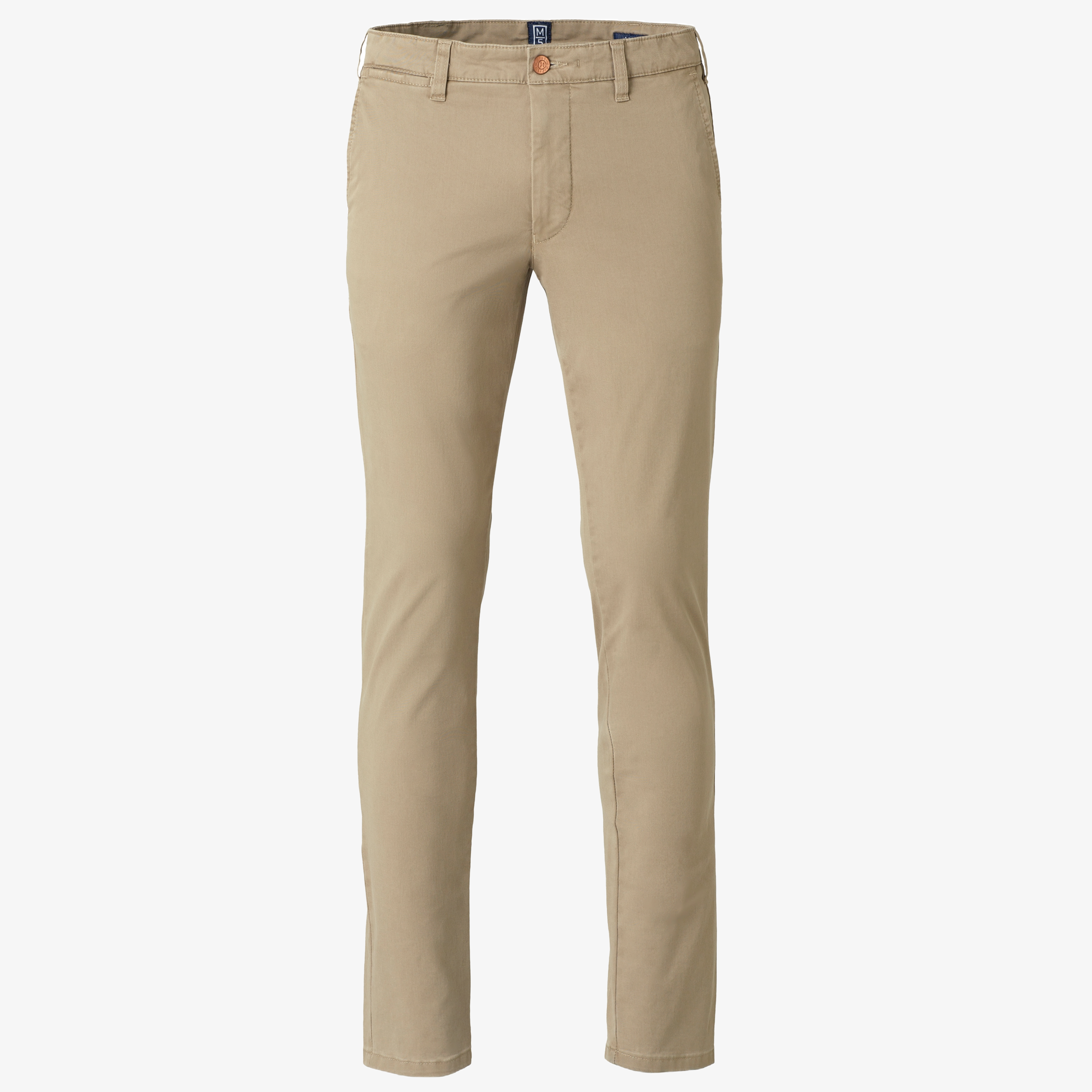 M5 by Meyer Slim Fit Chinos - Beige